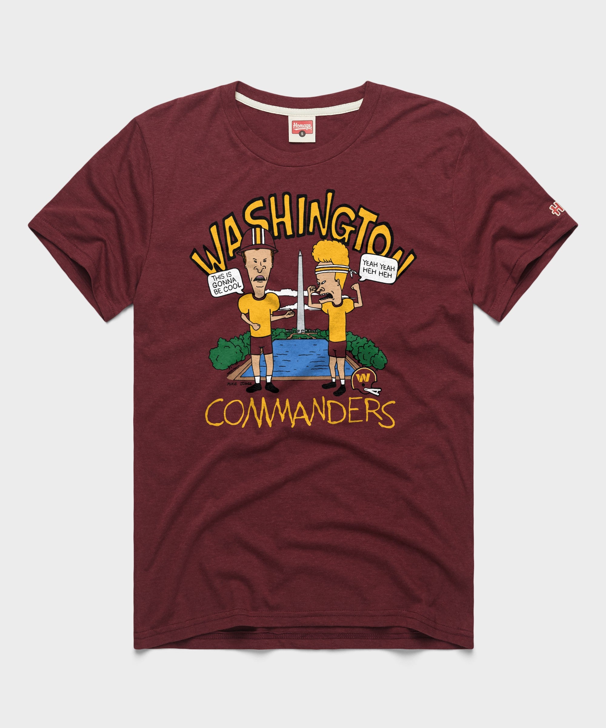 Beavis And Butt Head X Washington Commanders Monument
