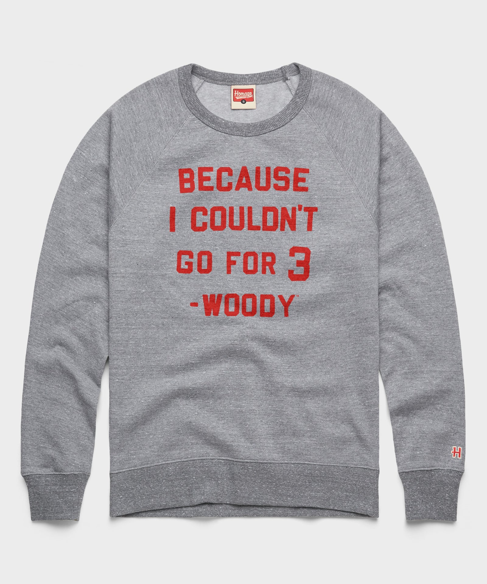 Because I Couldn't Go For 3 Crewneck