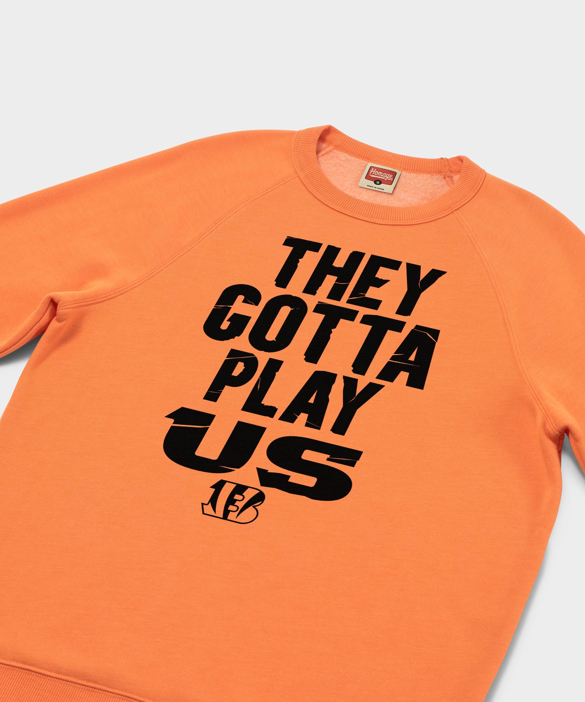 Bengals They Gotta Play Us Crewneck