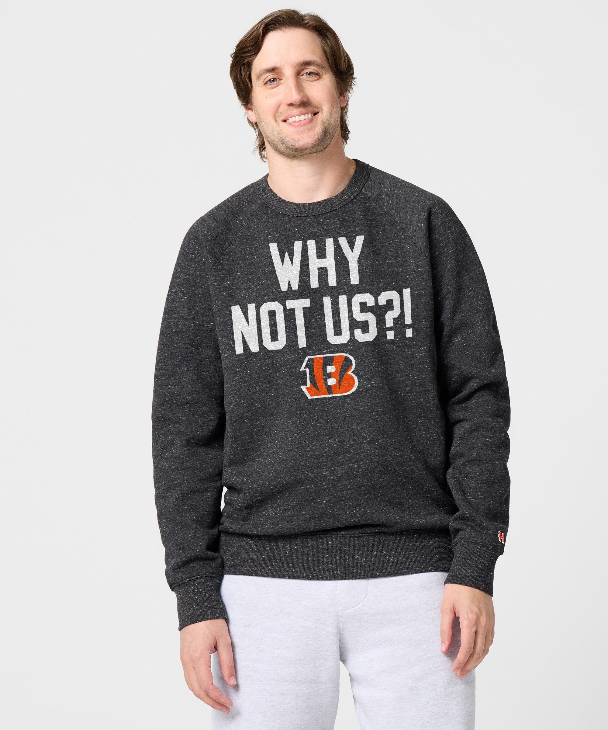 Bengals Why Not Us? Crewneck