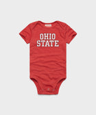 Block Ohio State Baby One Piece