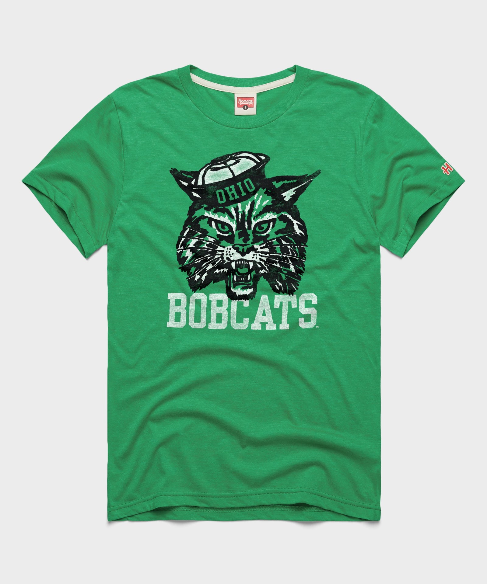 Bobcats Green And White