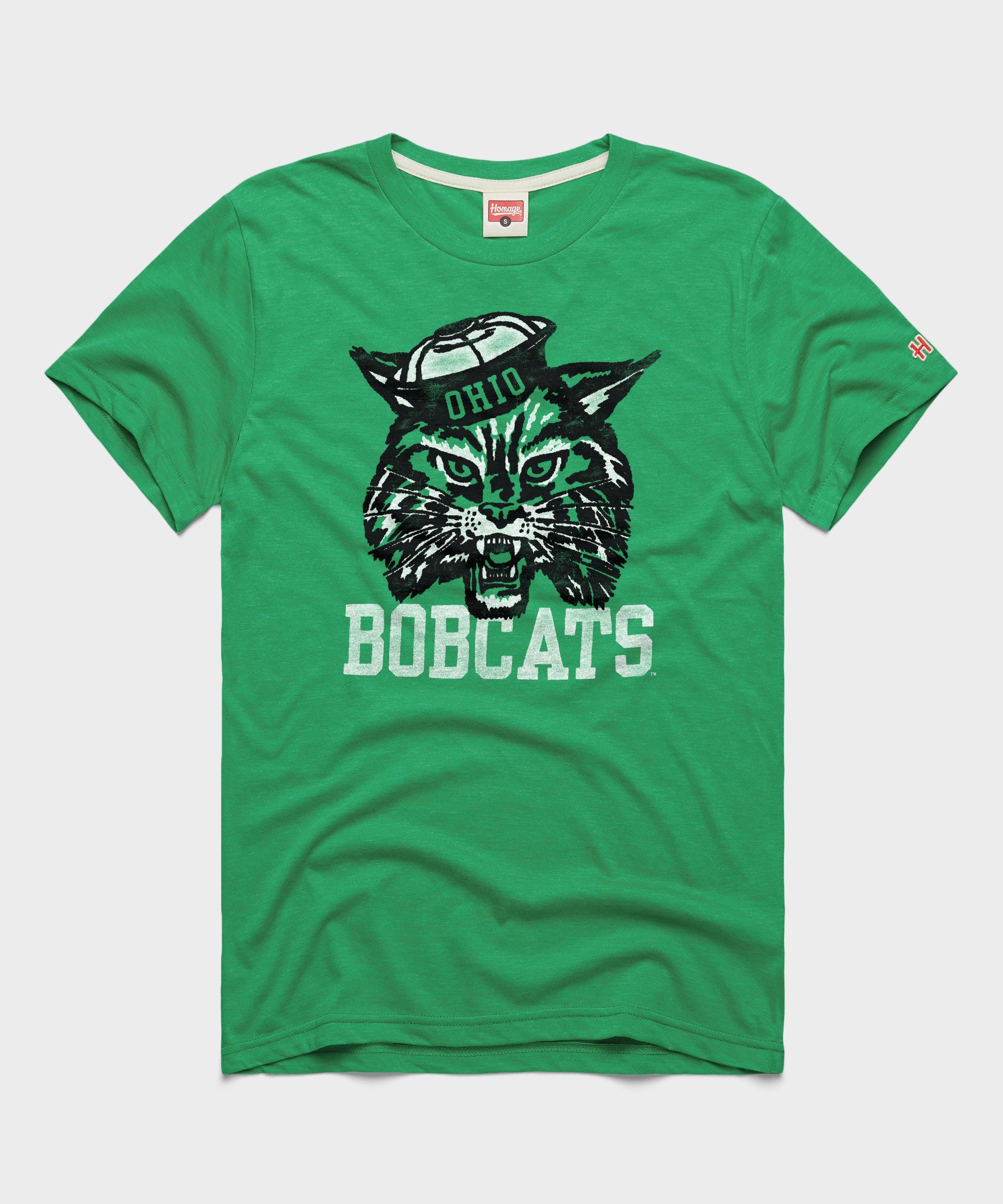 Bobcats Green And White