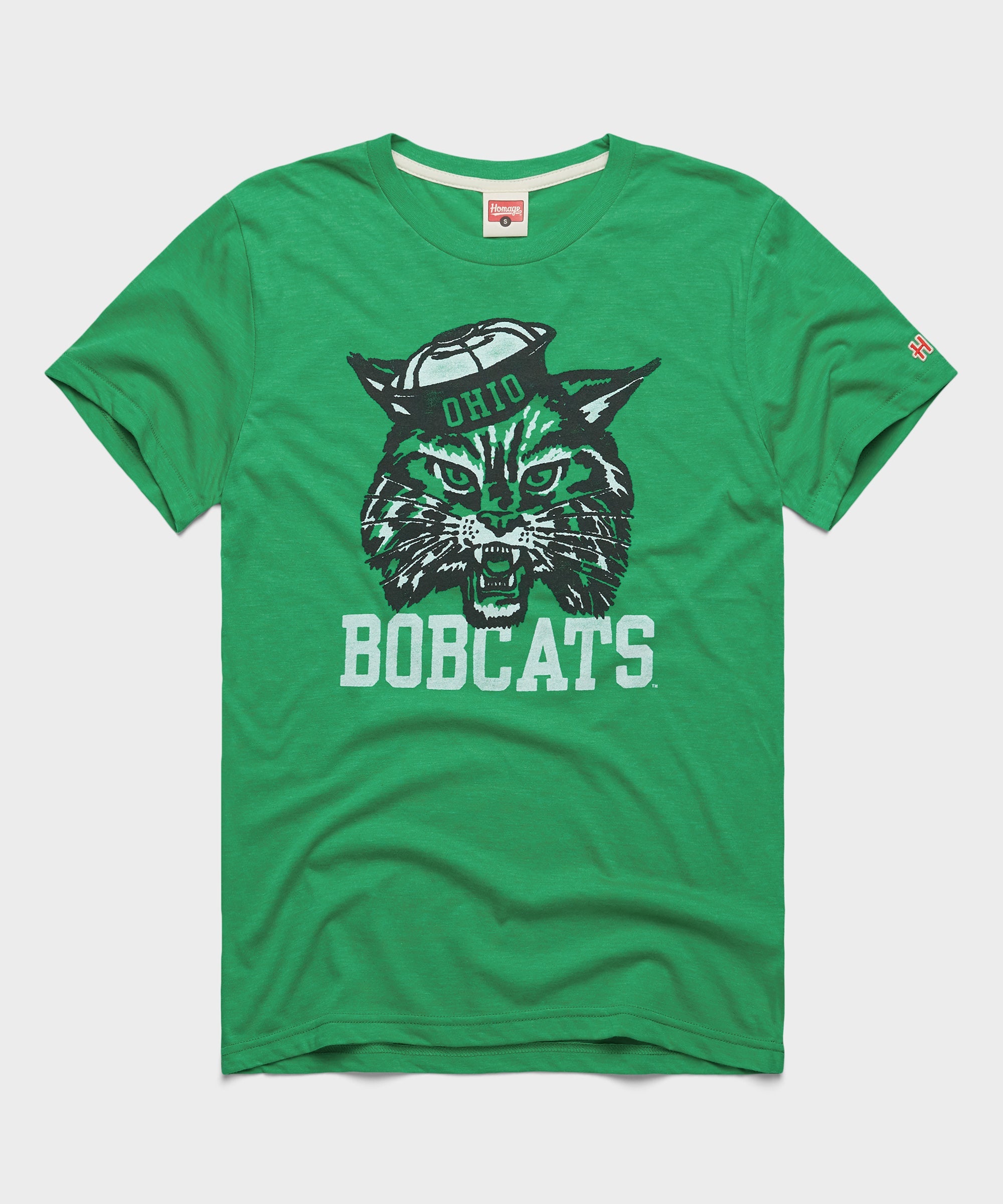 Bobcats Green And White