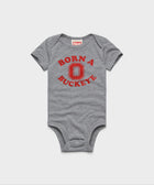 Born A Buckeye Baby One Piece
