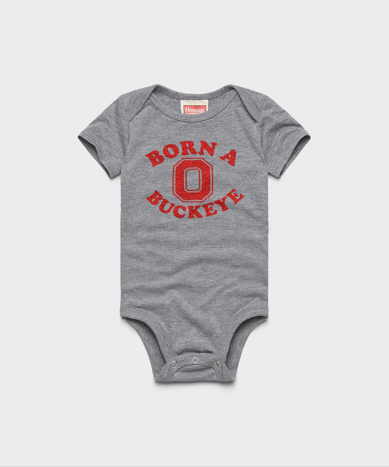 Born A Buckeye Baby One Piece