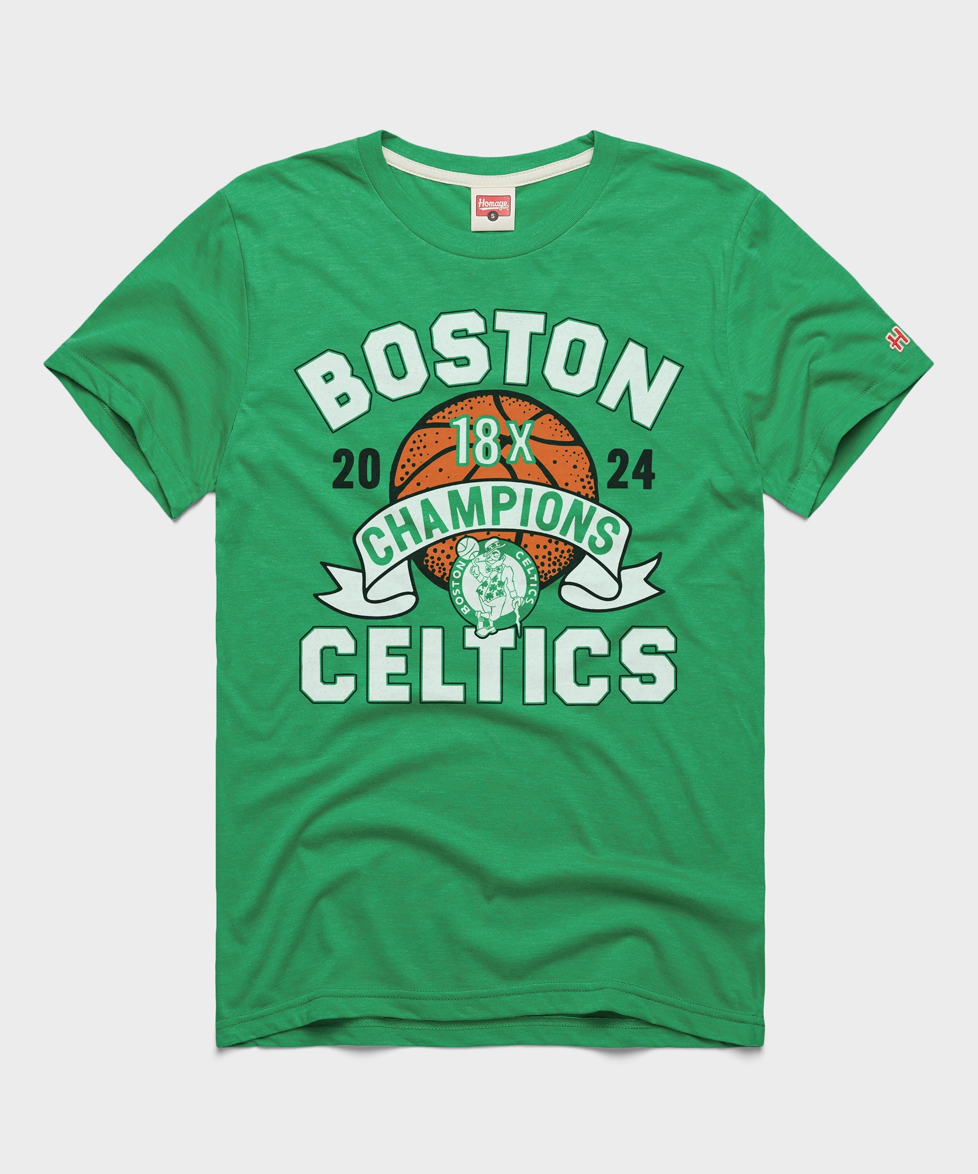 Boston Celtics 2024 18 Time Champions Green
