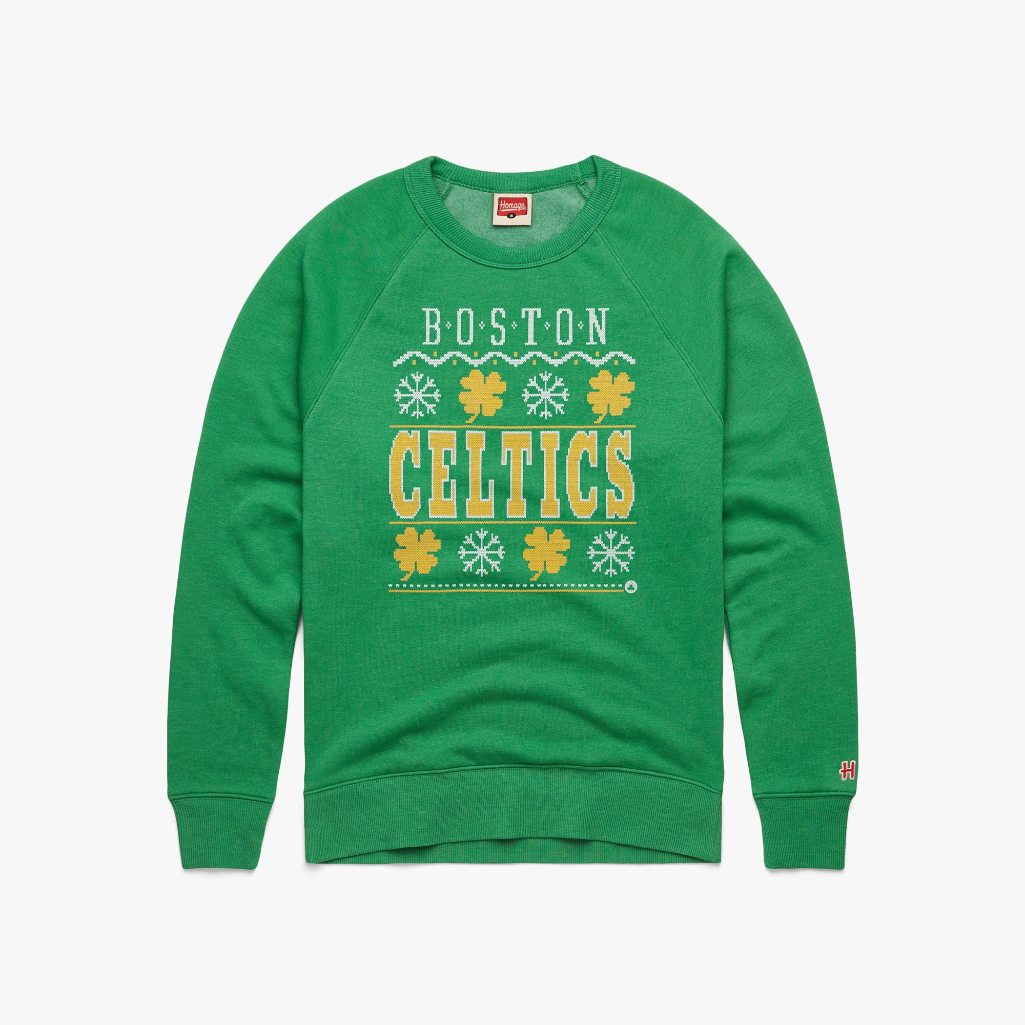 Boston Celtics Holiday Crewneck