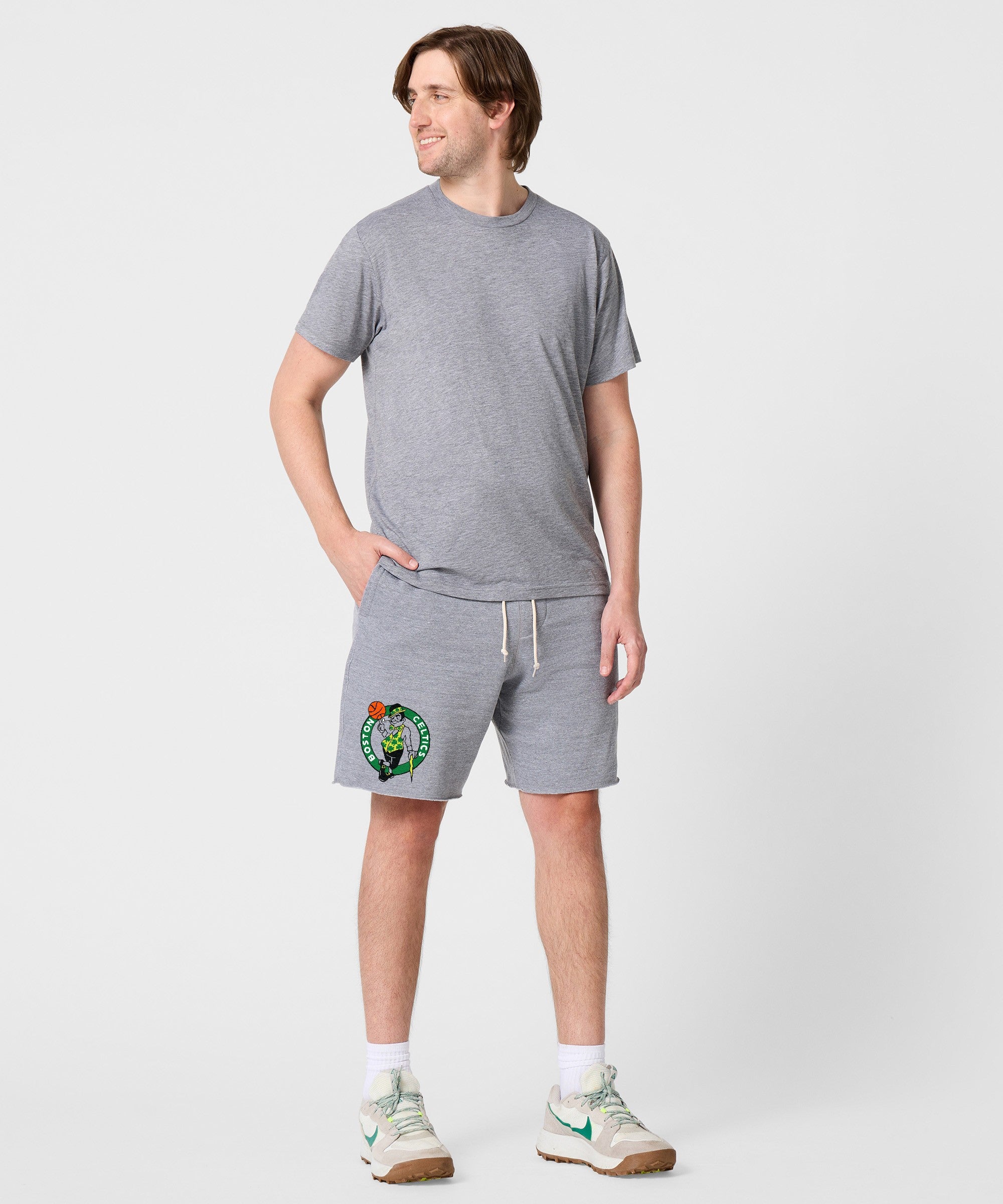 Boston Celtics Logo Sweat Shorts