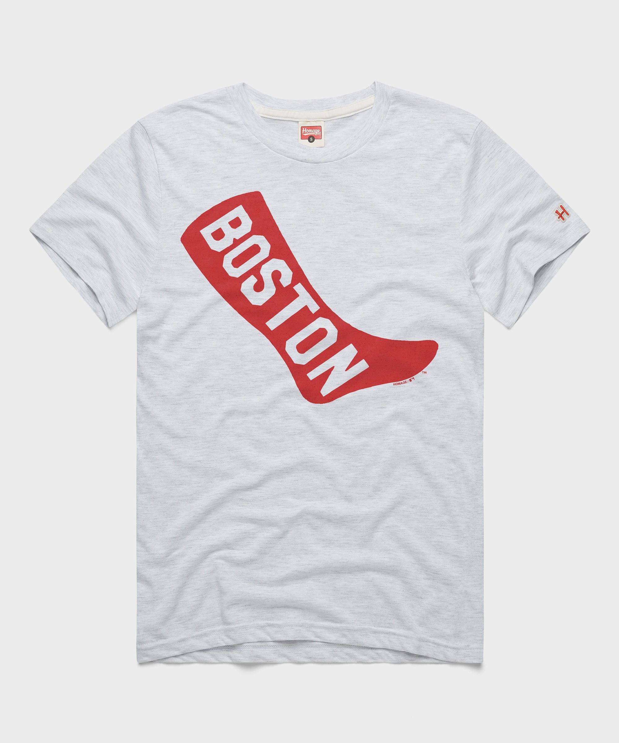 Boston Red Sox Jersey Logo '08 Ash
