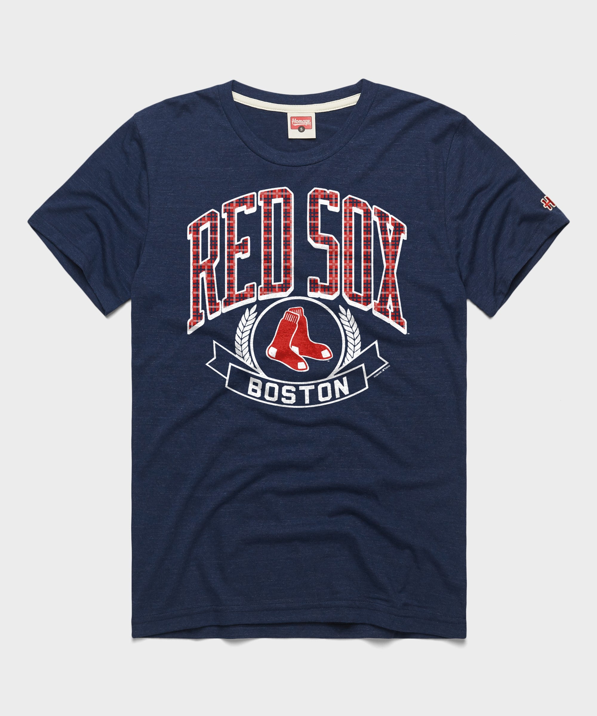 Boston Red Sox Plaid