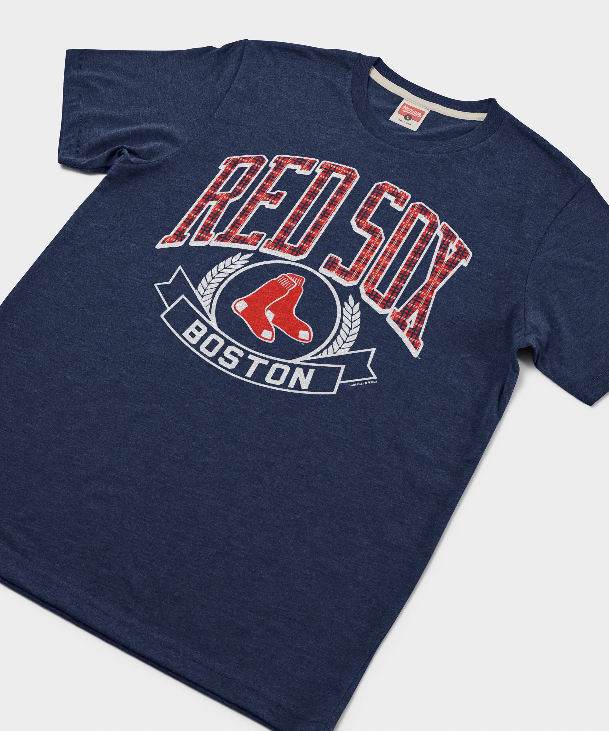 Boston Red Sox Plaid