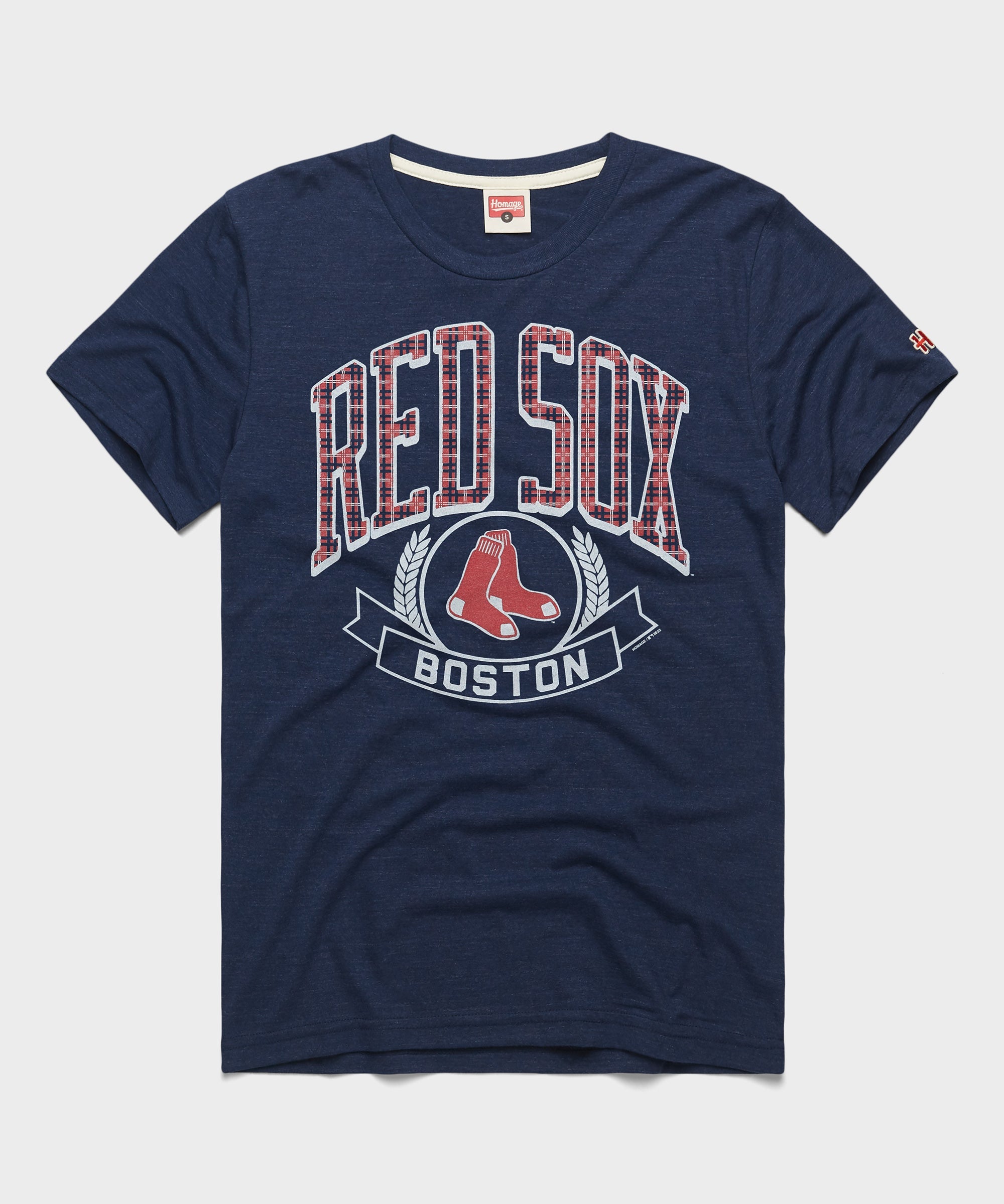 Boston Red Sox Plaid Navy