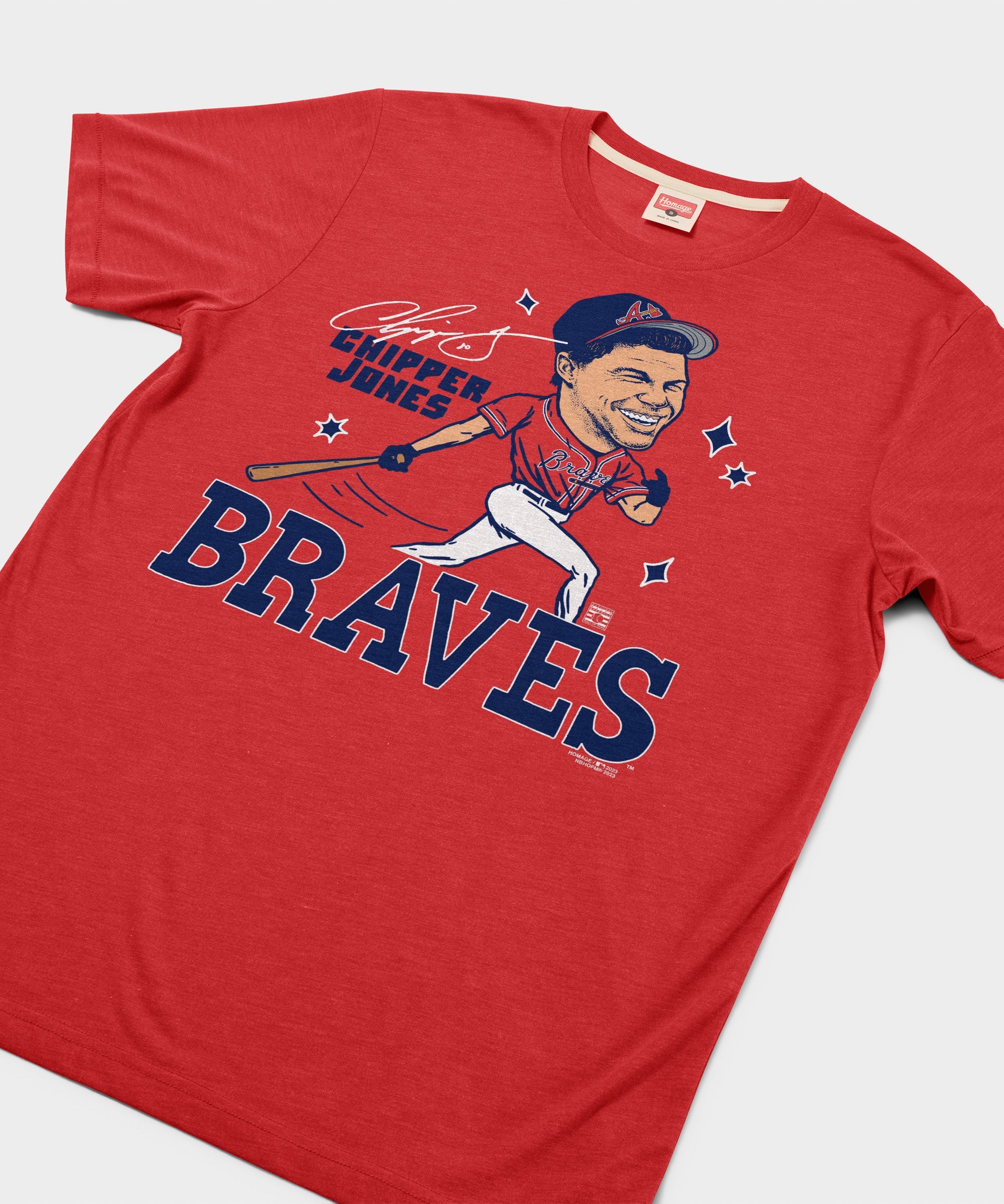Braves Chipper Jones Signature