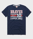 Braves Chipper Jones Signature Jersey