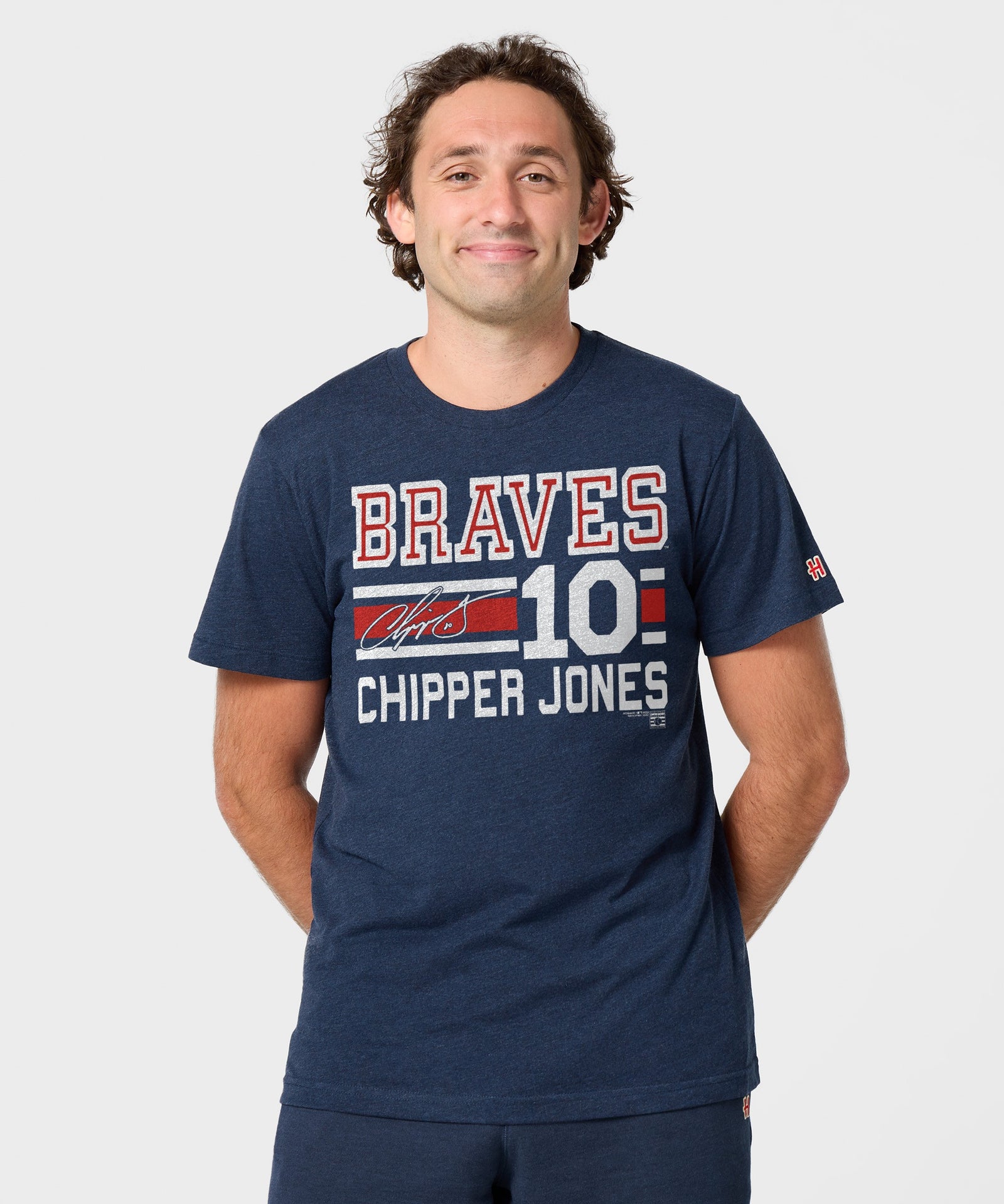 Braves Chipper Jones Signature Jersey