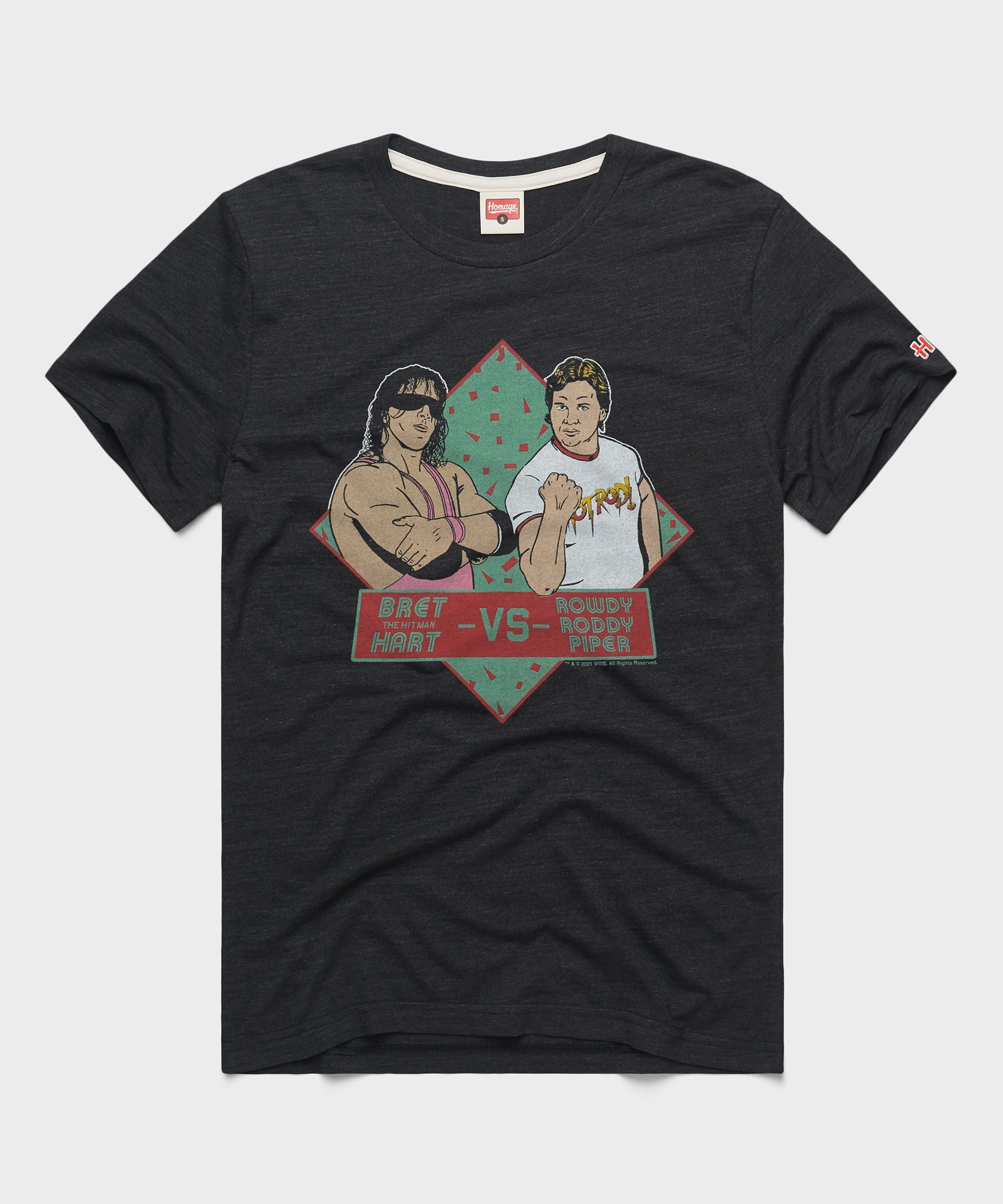 Bret Hart Vs Rowdy Roddy Piper