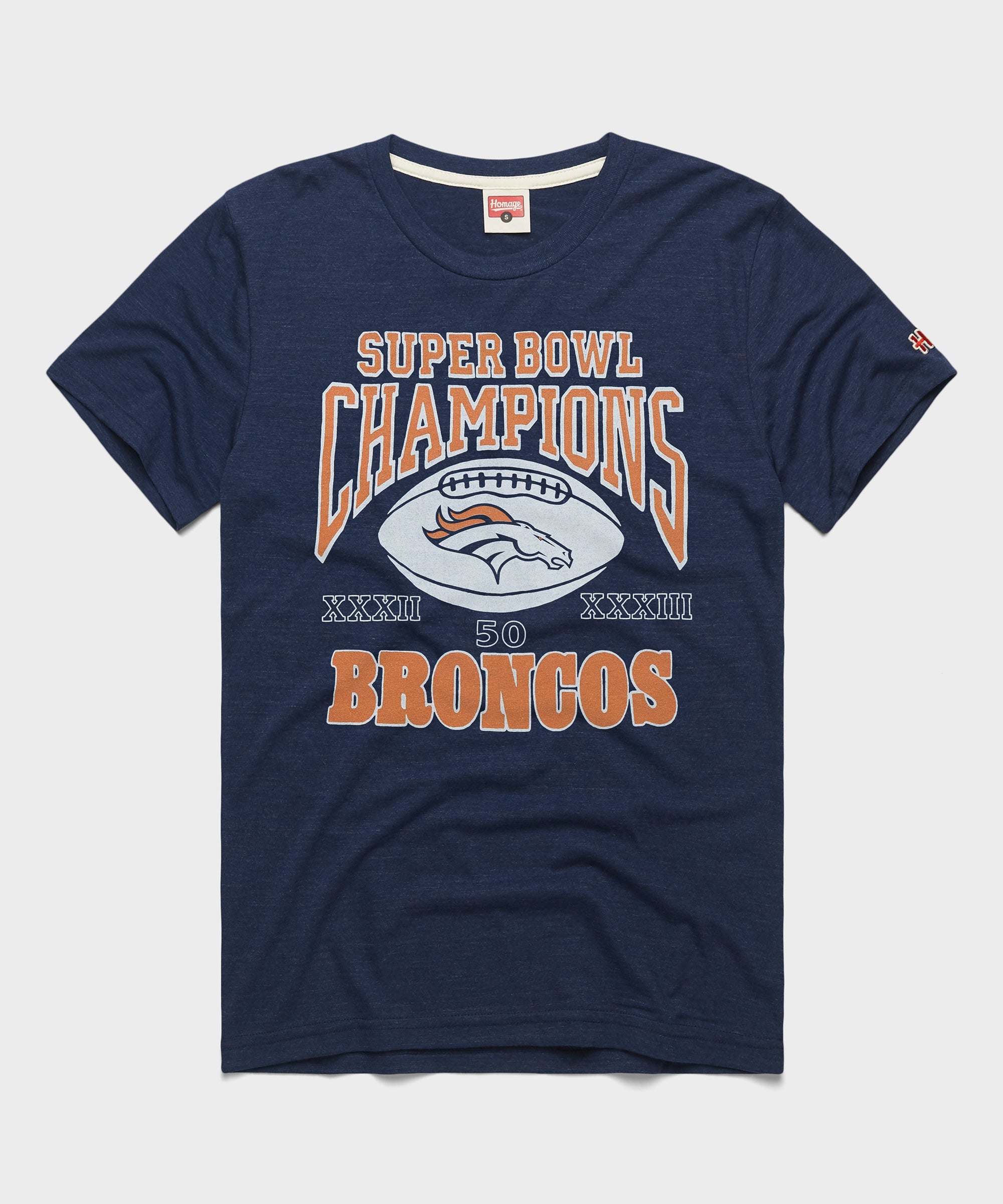 Broncos 3 Time Super Bowl Champions
