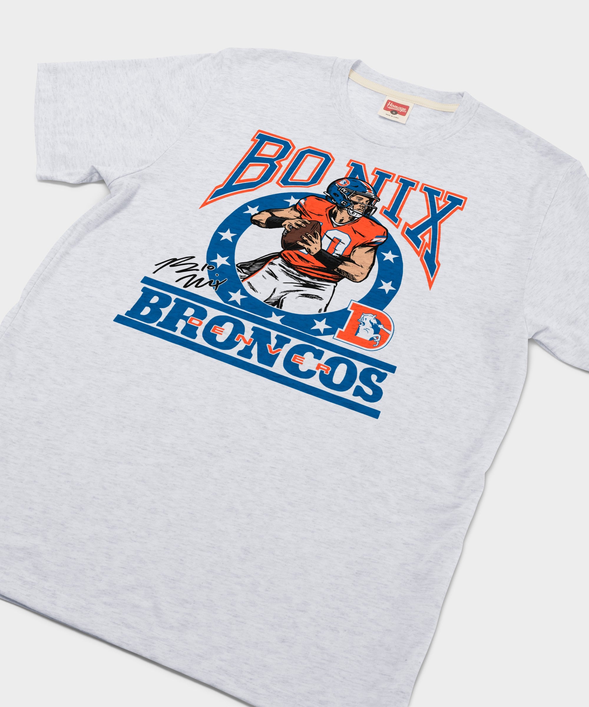 Broncos Bo Nix Signature