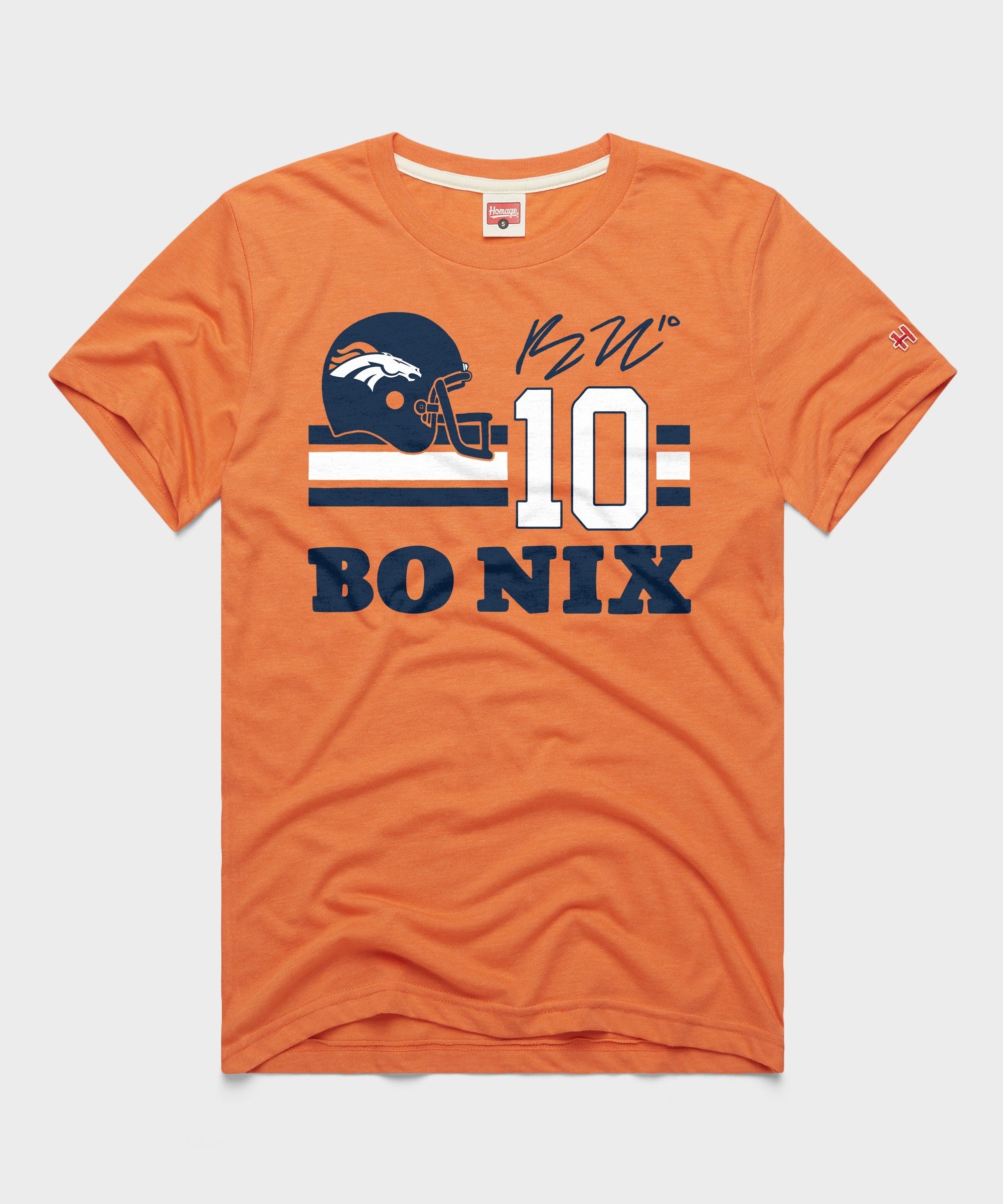 Broncos Bo Nix Signature Jersey