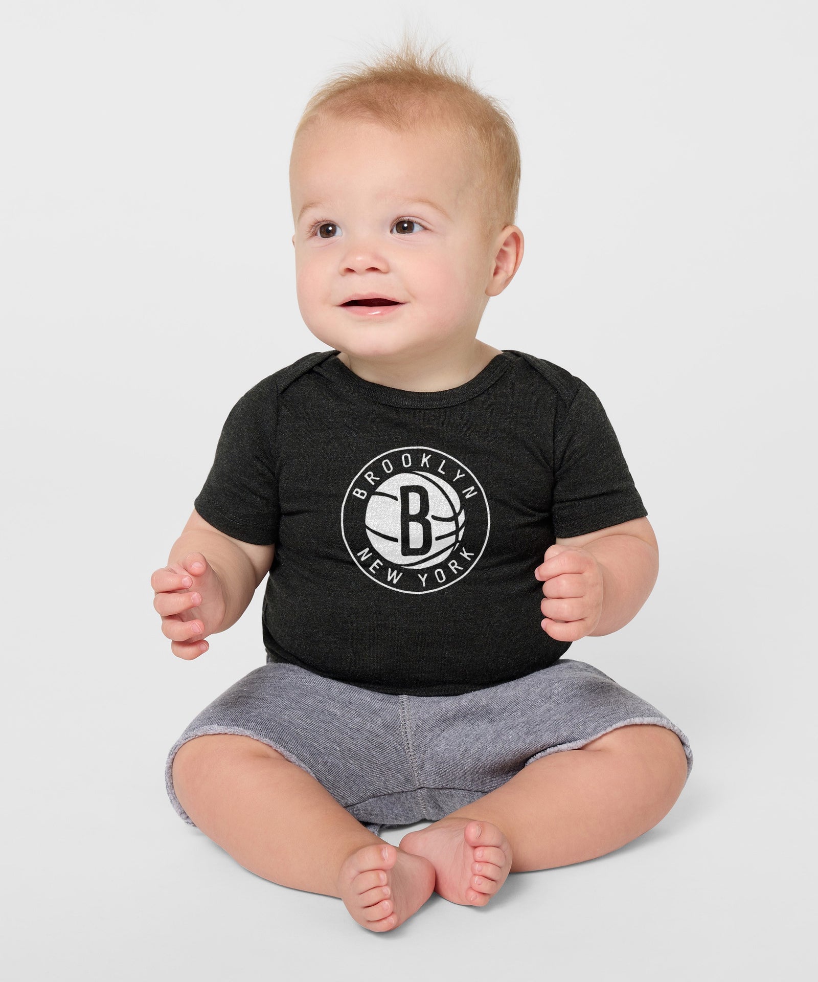Brooklyn Nets Logo Baby One Piece