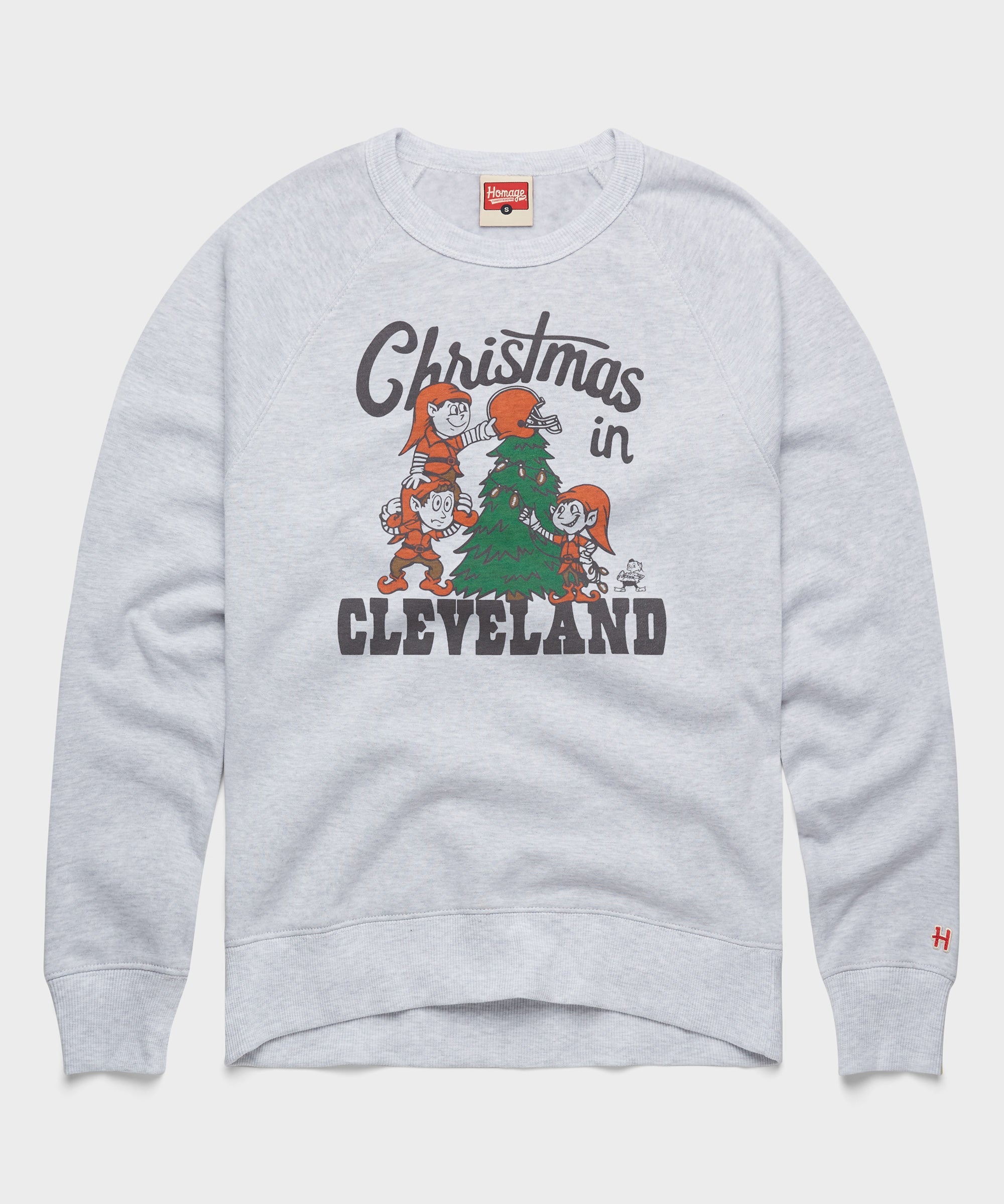 Browns Christmas In Cleveland Crewneck