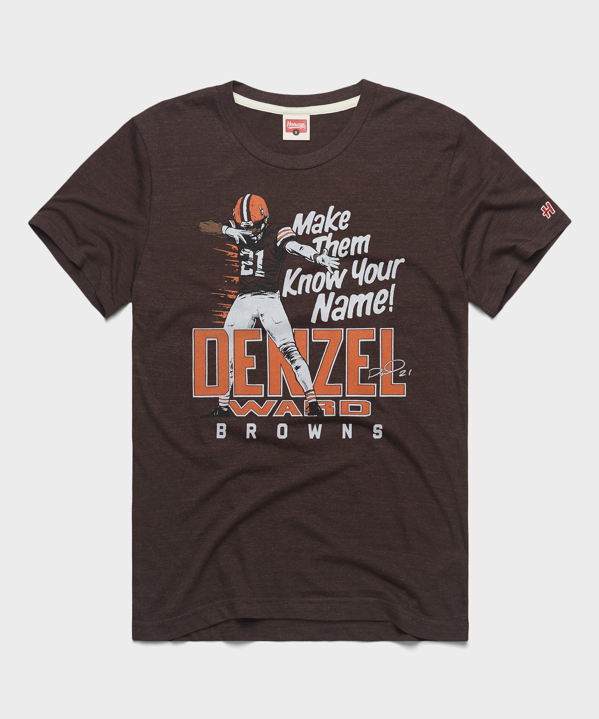 Browns Denzel Ward Signature