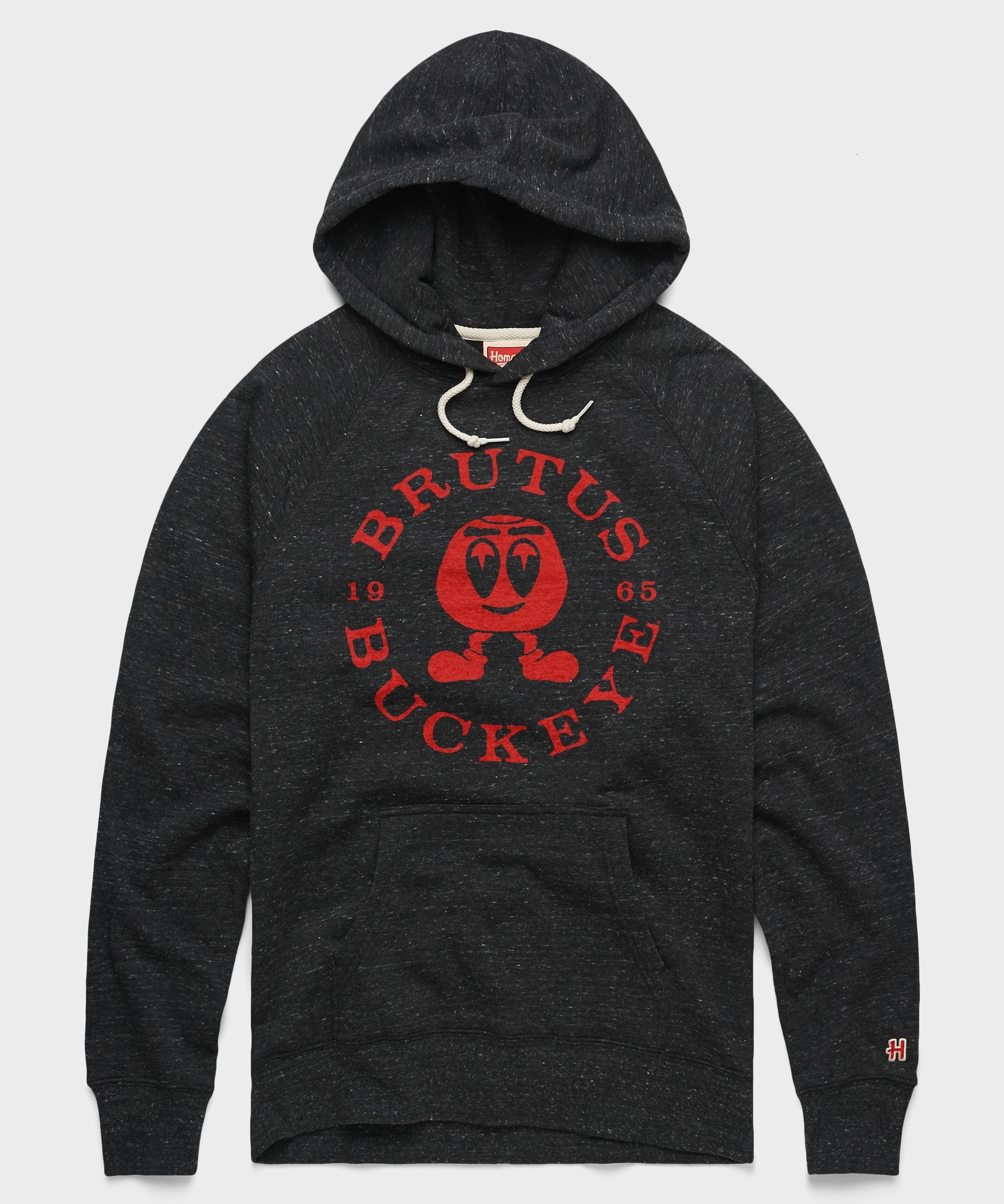 Brutus Buckeye 1965 Hoodie Charcoal