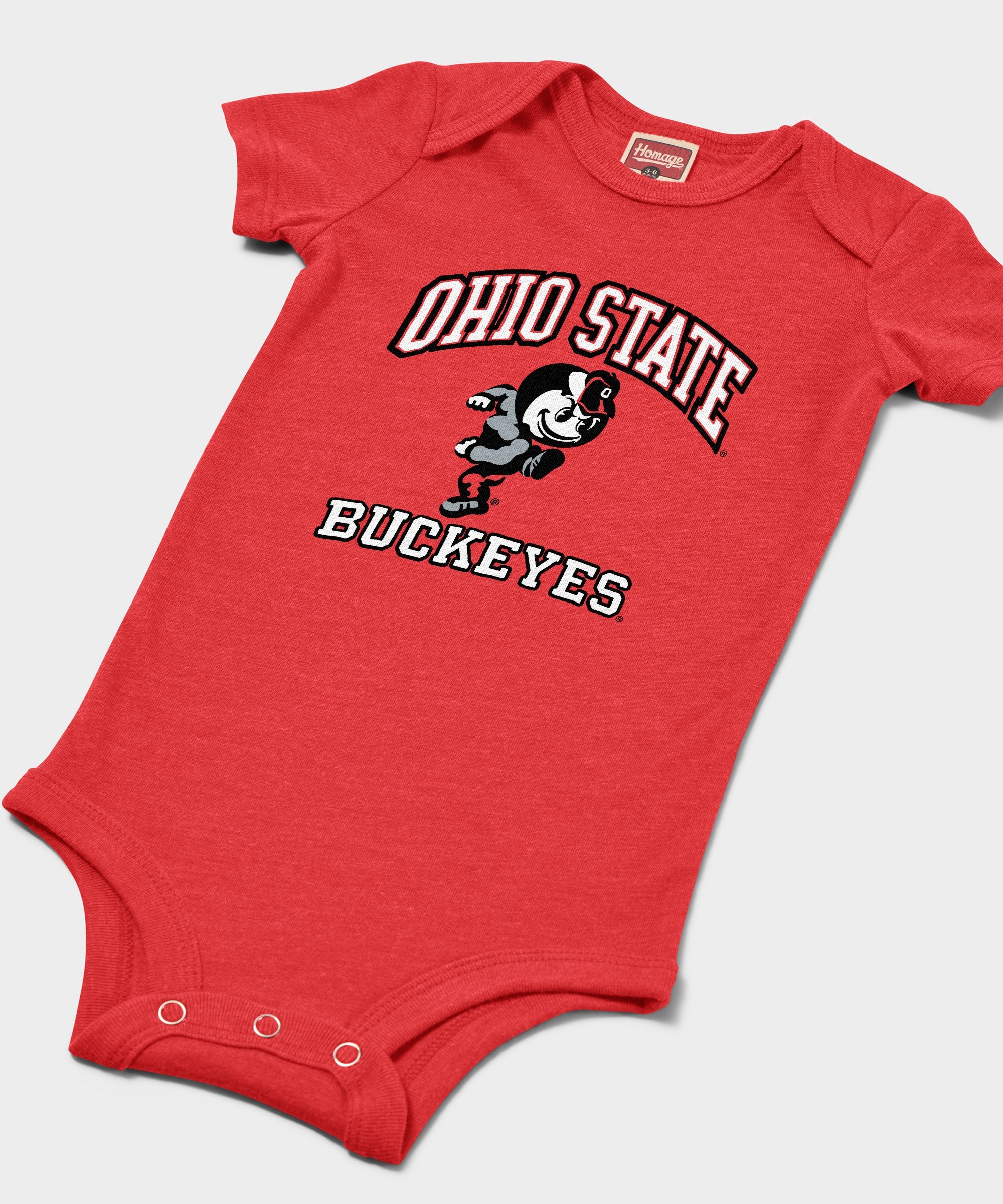 Brutus Buckeye Baby One Piece