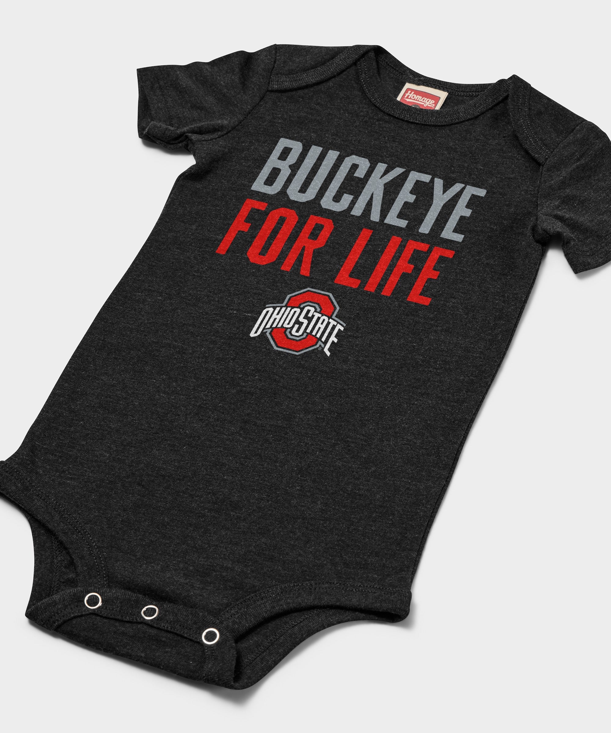Buckeye For Life Baby One Piece