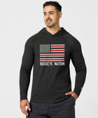 Buckeye Nation Flag Lightweight Hoodie