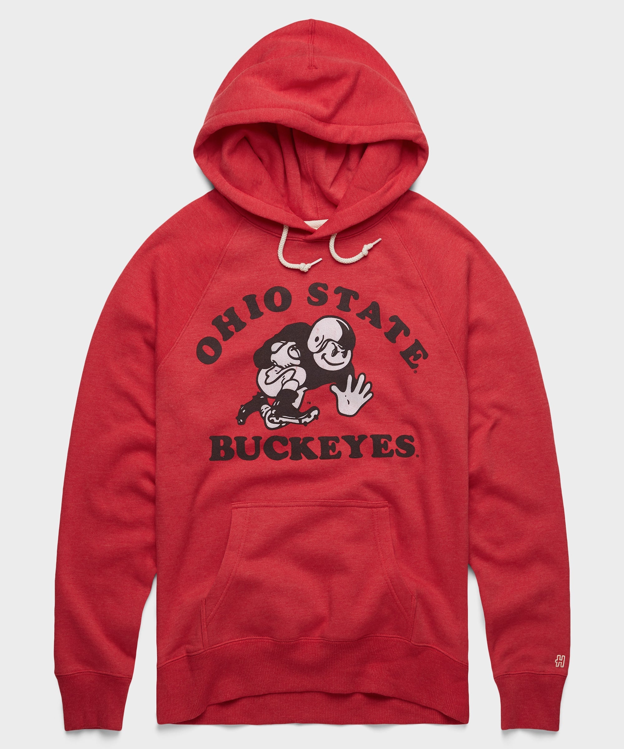 Buckeyes Stiff Arm Hoodie Red