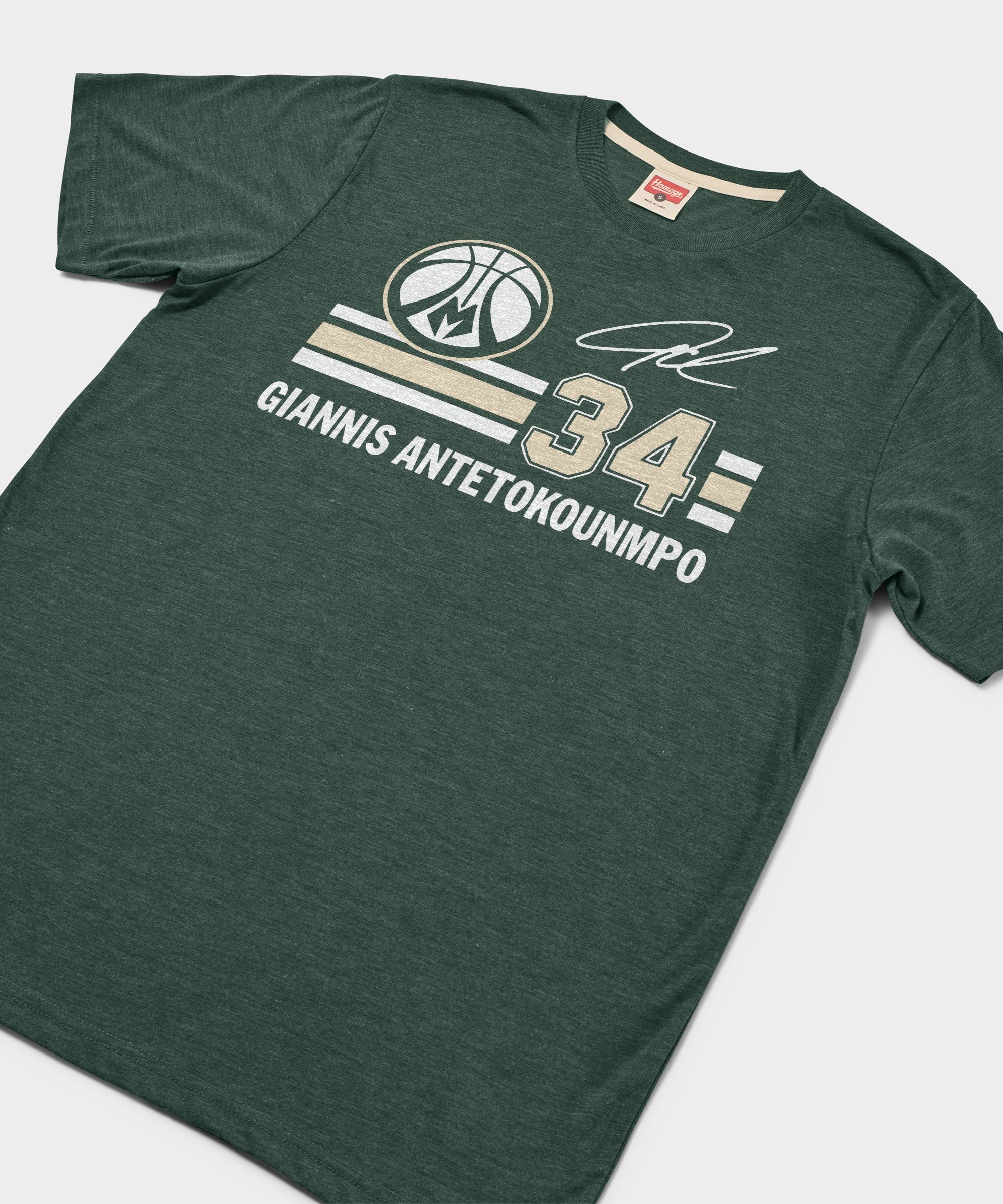 Bucks Giannis Signature Jersey