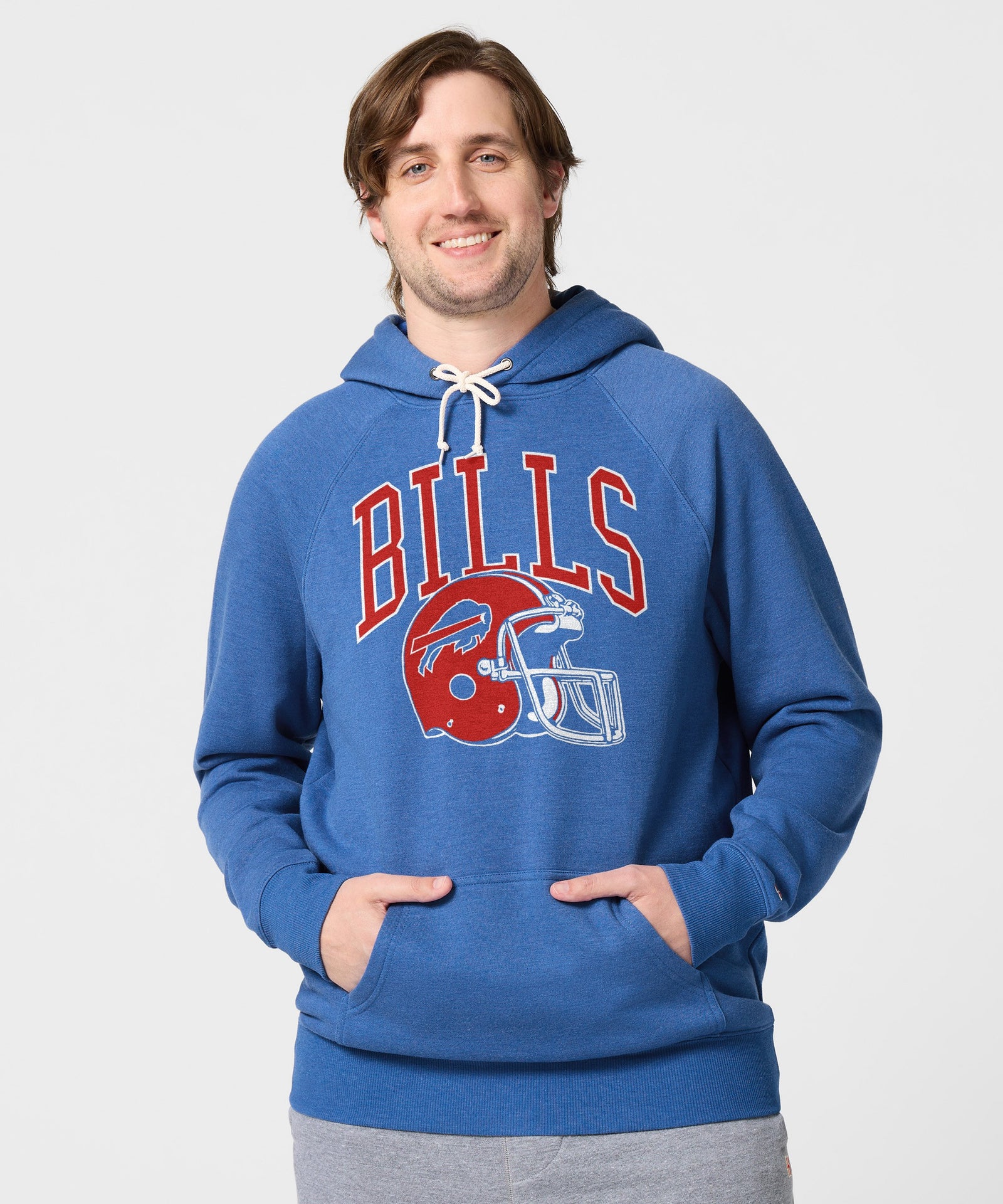 Buffalo Bills Helmet Retro Hoodie