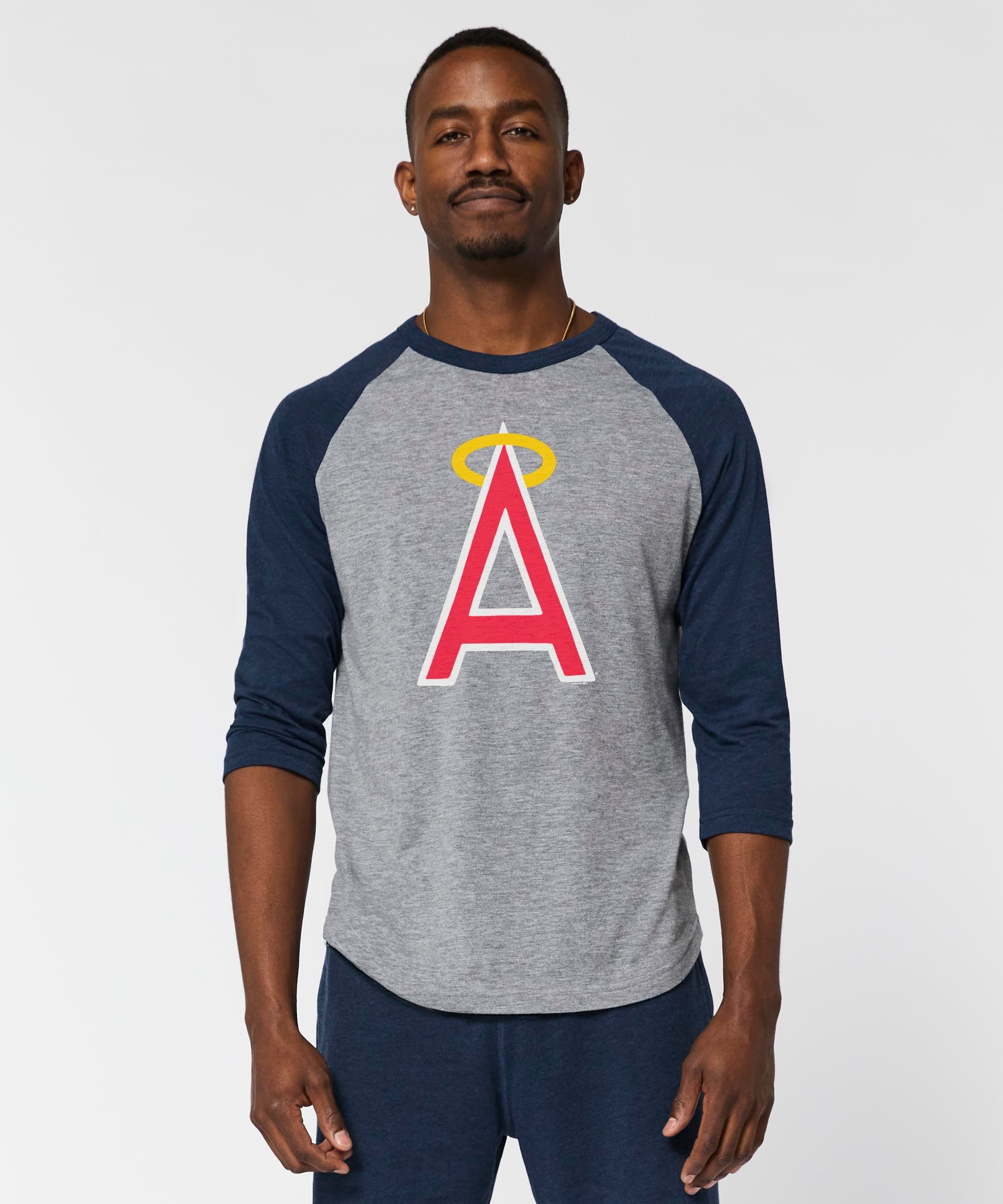 california angels cap logo '72 raglan