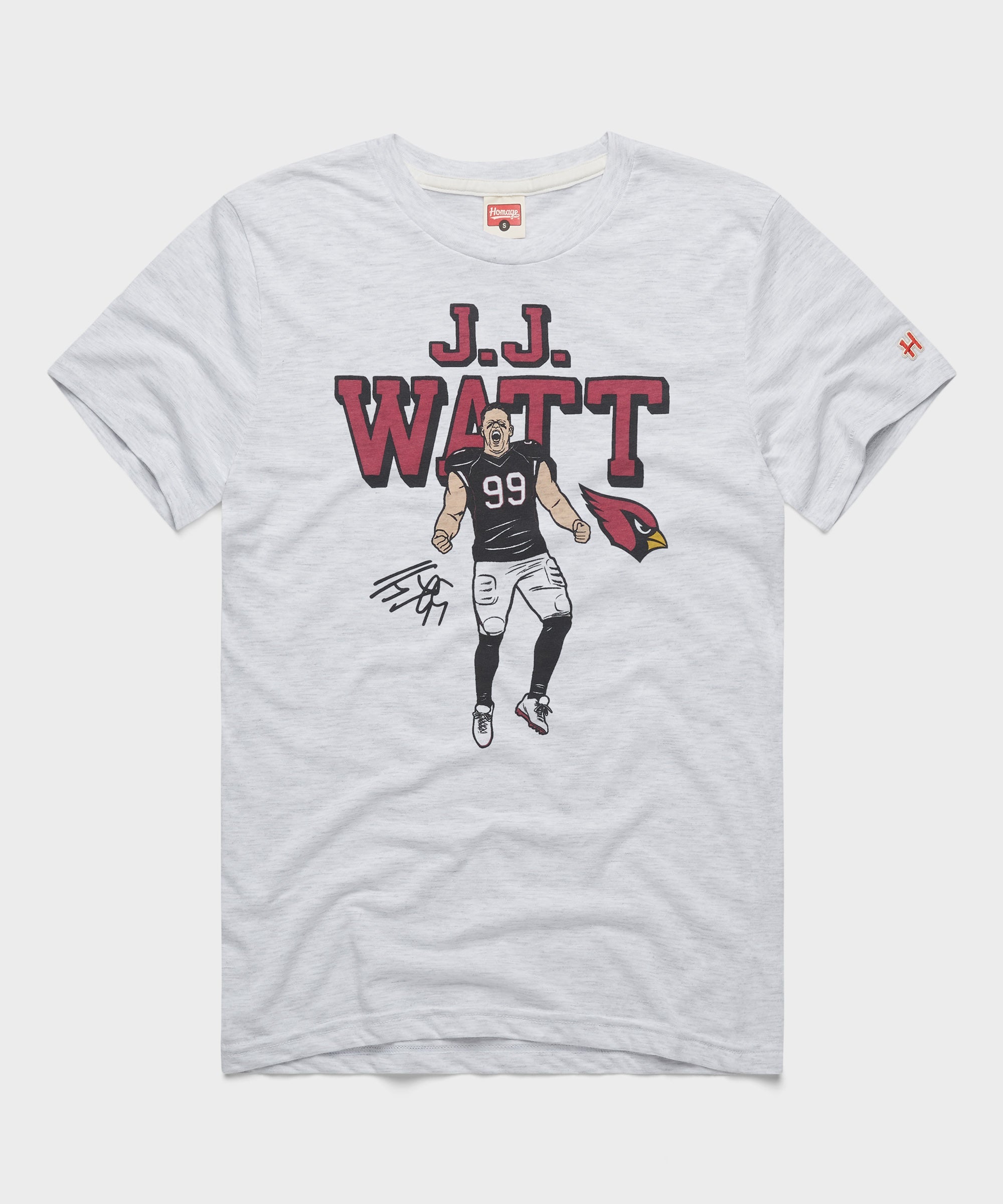 Cardinals JJ Watt Signature
