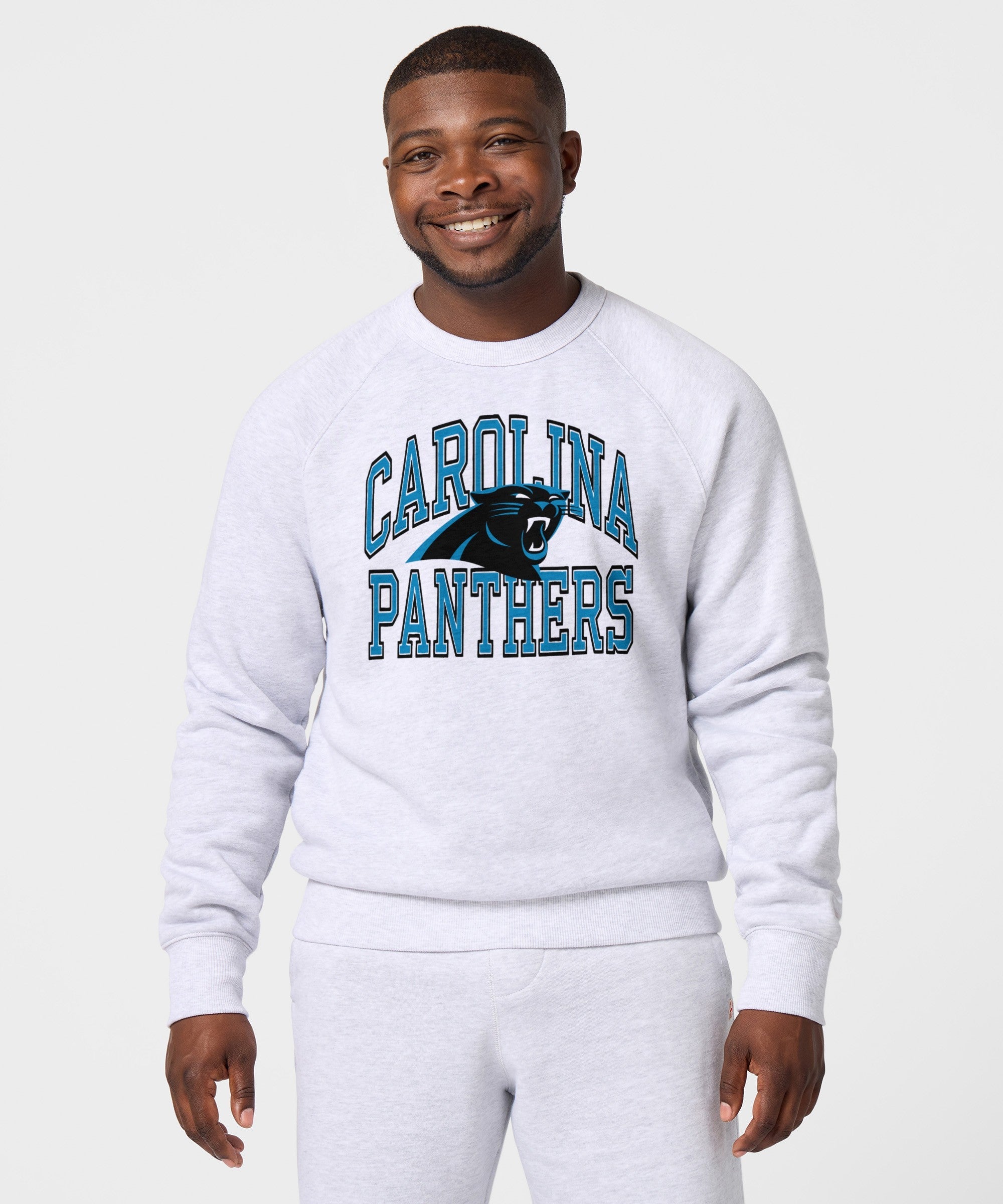 Carolina Panthers Arch Crewneck
