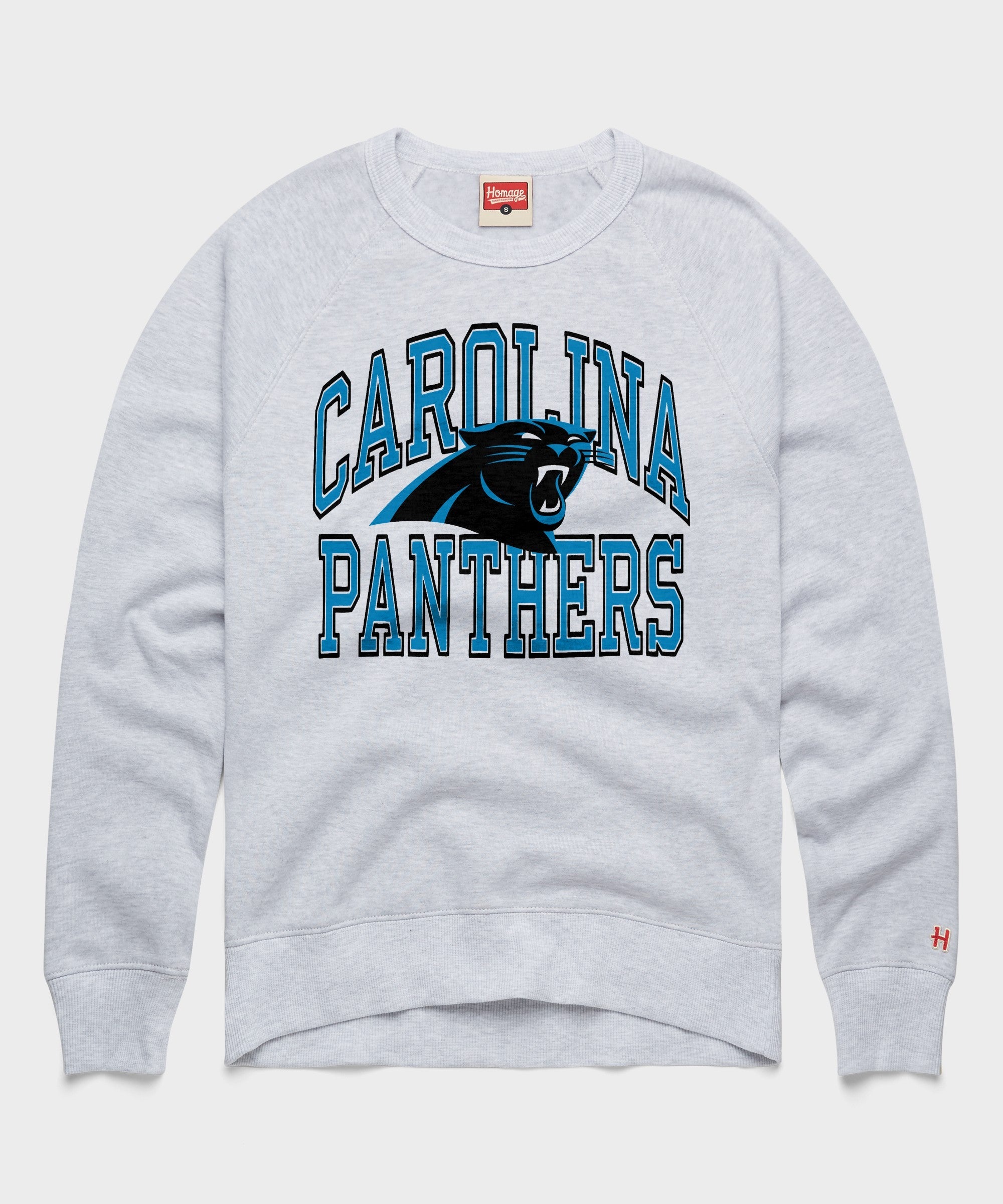 Carolina Panthers Arch Crewneck