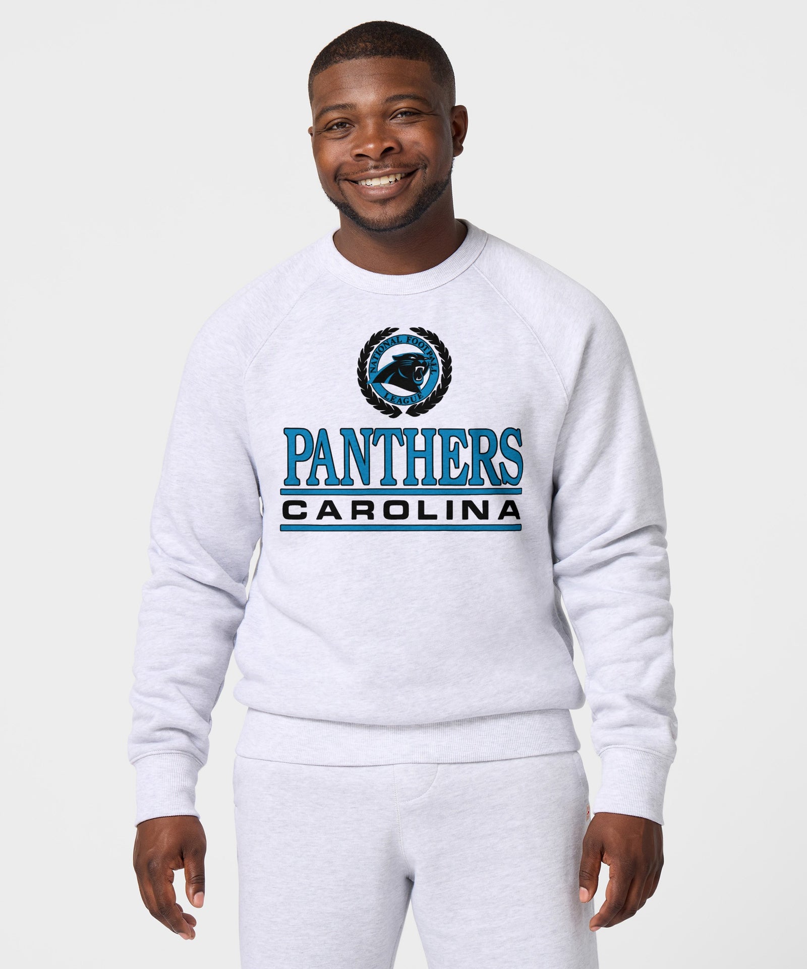 Carolina Panthers Crest Crewneck