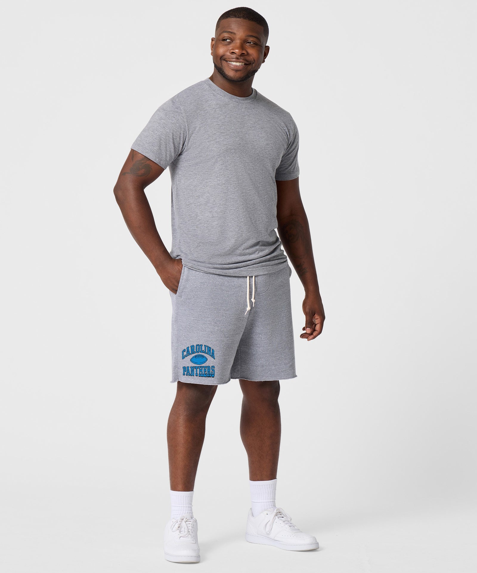 Carolina Panthers Gridiron Sweat Shorts