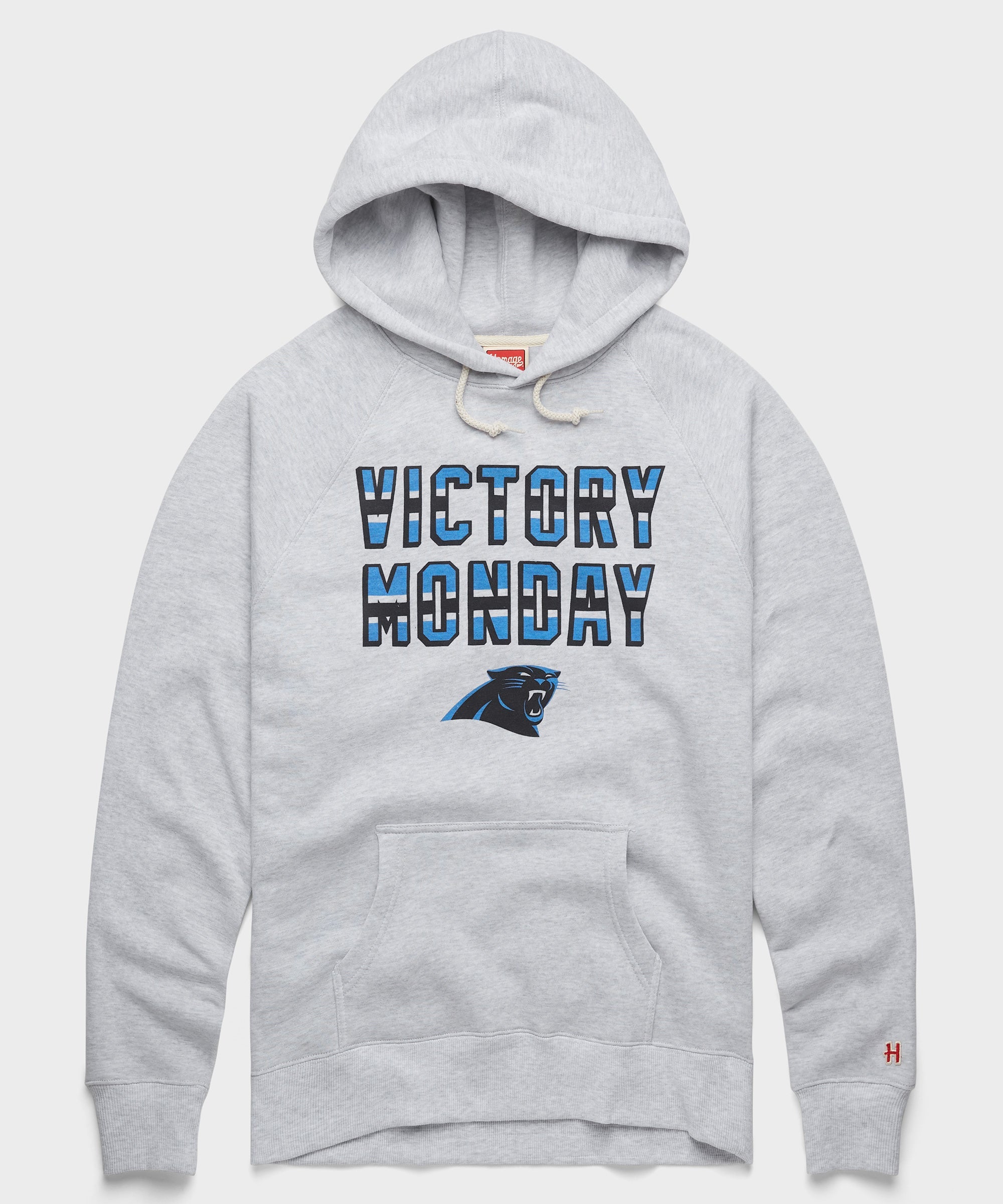 Carolina Panthers Victory Monday Hoodie Ash