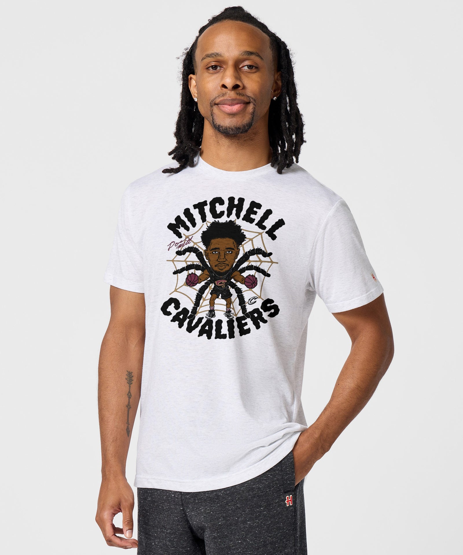 Cavs Donovan Mitchell Spida