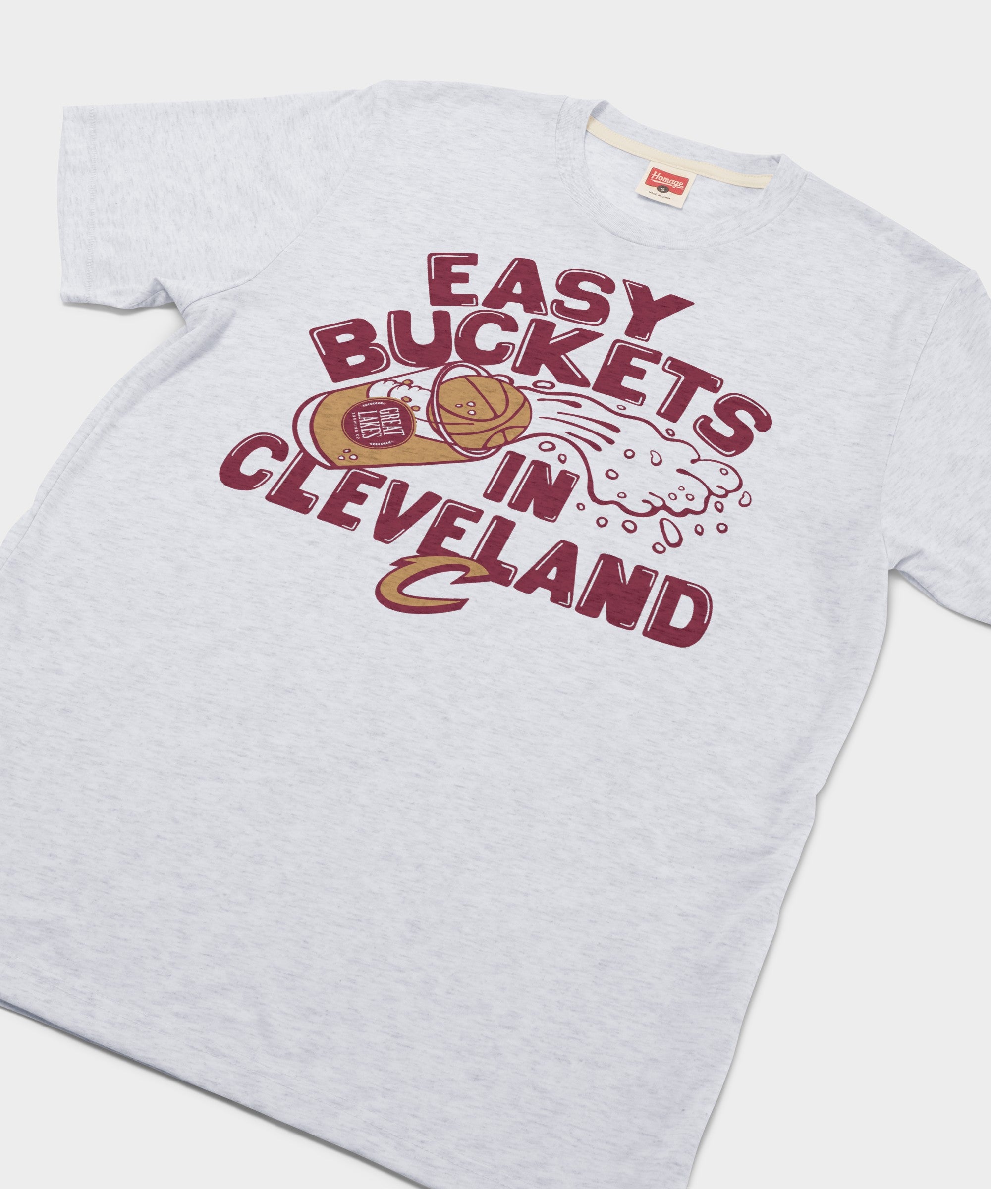 Cavs X Great Lakes Brewing Easy Buckets