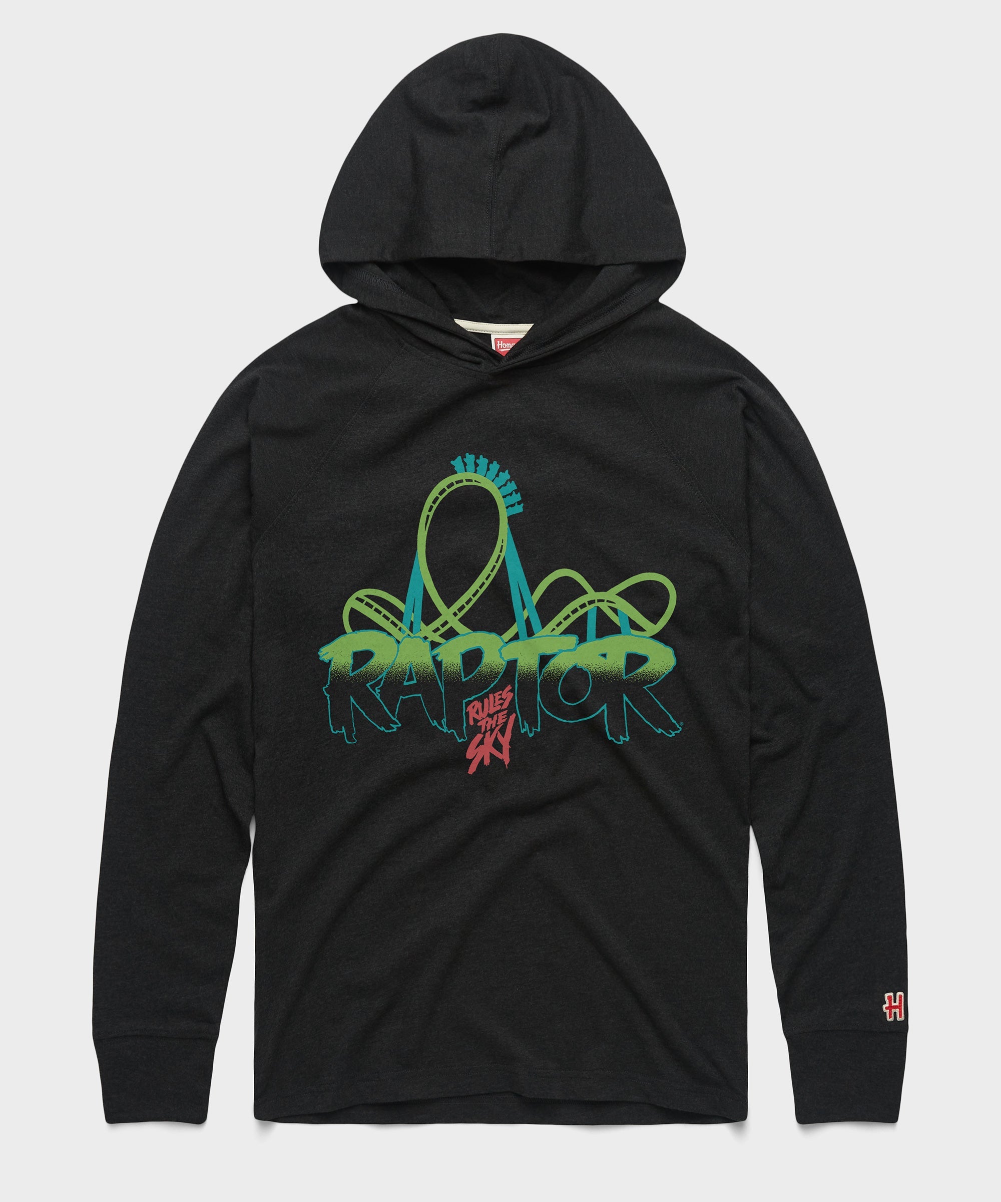 Cedar Point Raptor Rules The Sky Lightweight Hoodie