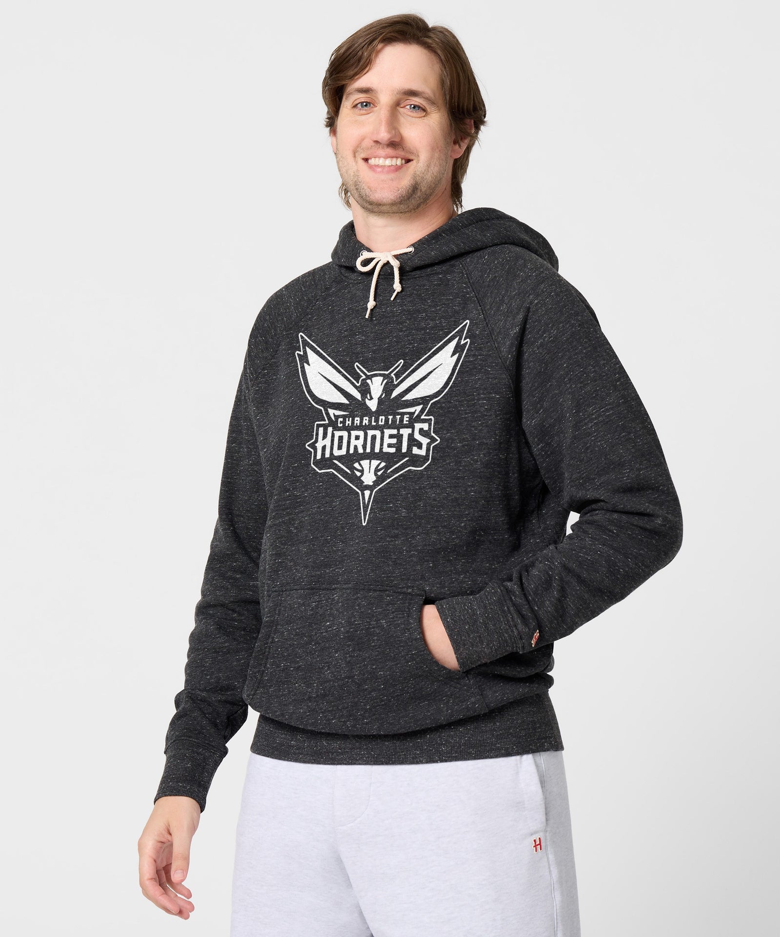 Charlotte Hornets Blacktop Logo Hoodie