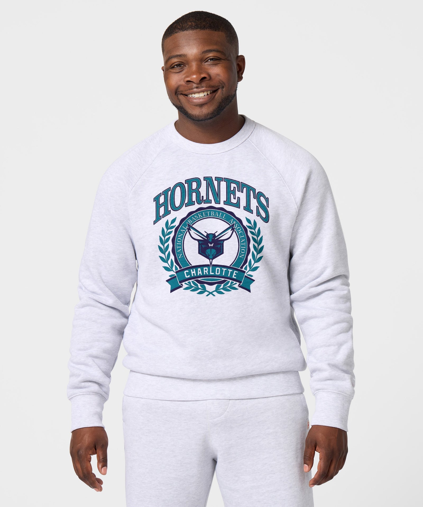 Charlotte Hornets Crest Crewneck