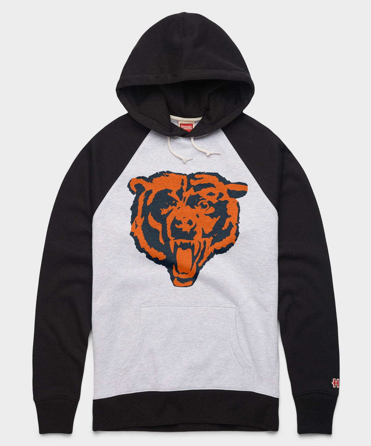 Chicago Bears Alt Logo '63 Colorblock Hoodie