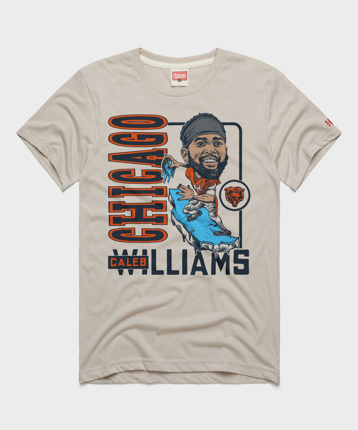 Chicago Bears Caleb Williams Ice