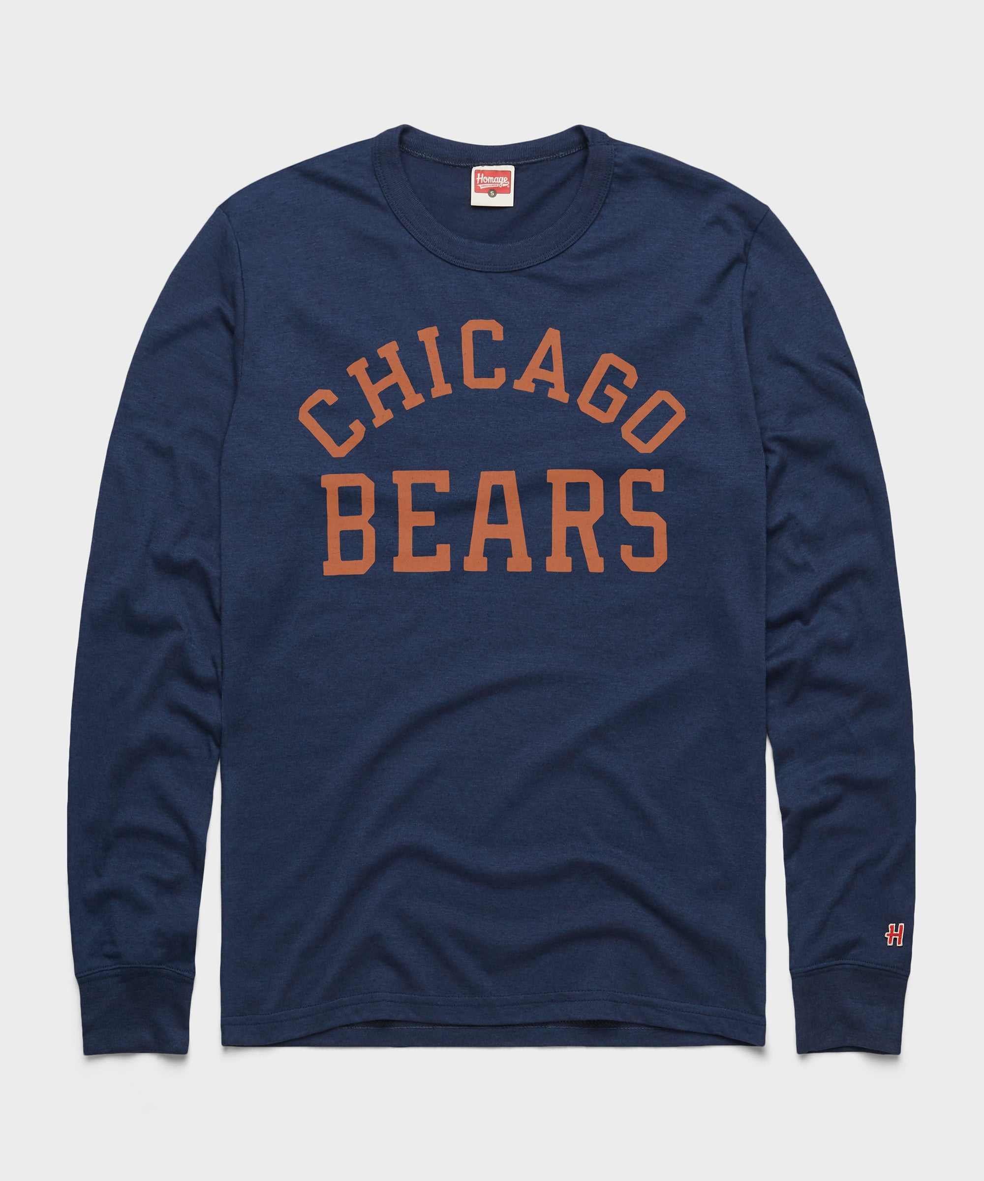 Chicago Bears Classic Long Sleeve Tee Navy