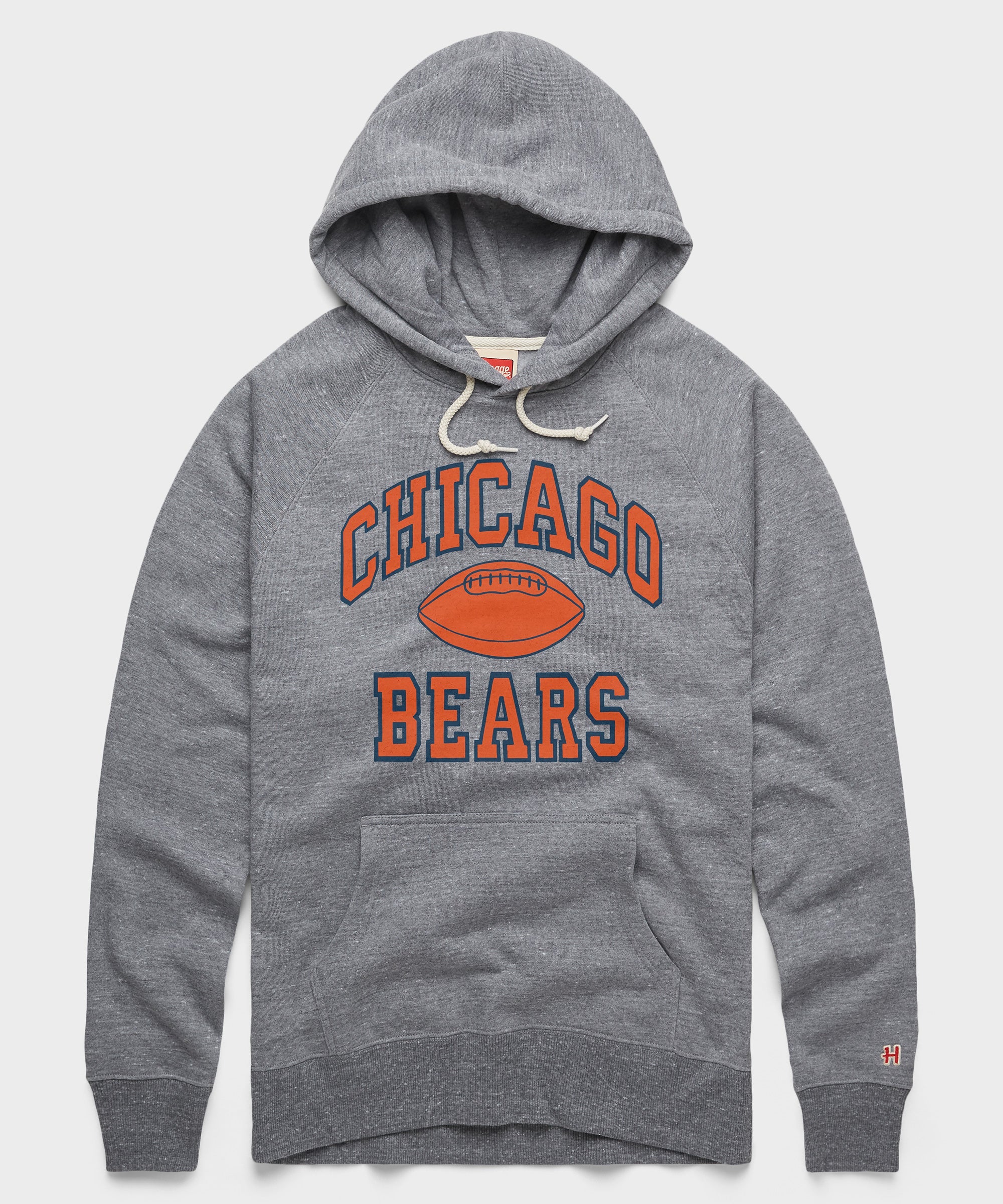 Chicago Bears Gridiron Hoodie Grey